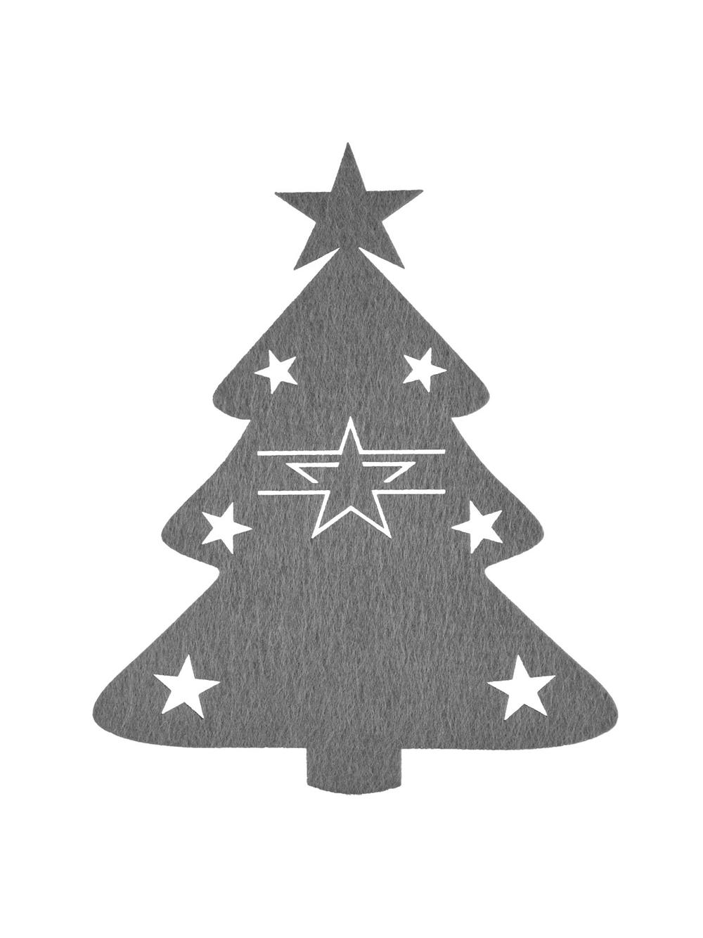 Etui na sztućce - choinki (4 szt.)