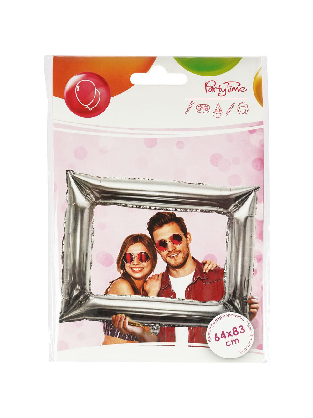 Fotoramka party srebrna