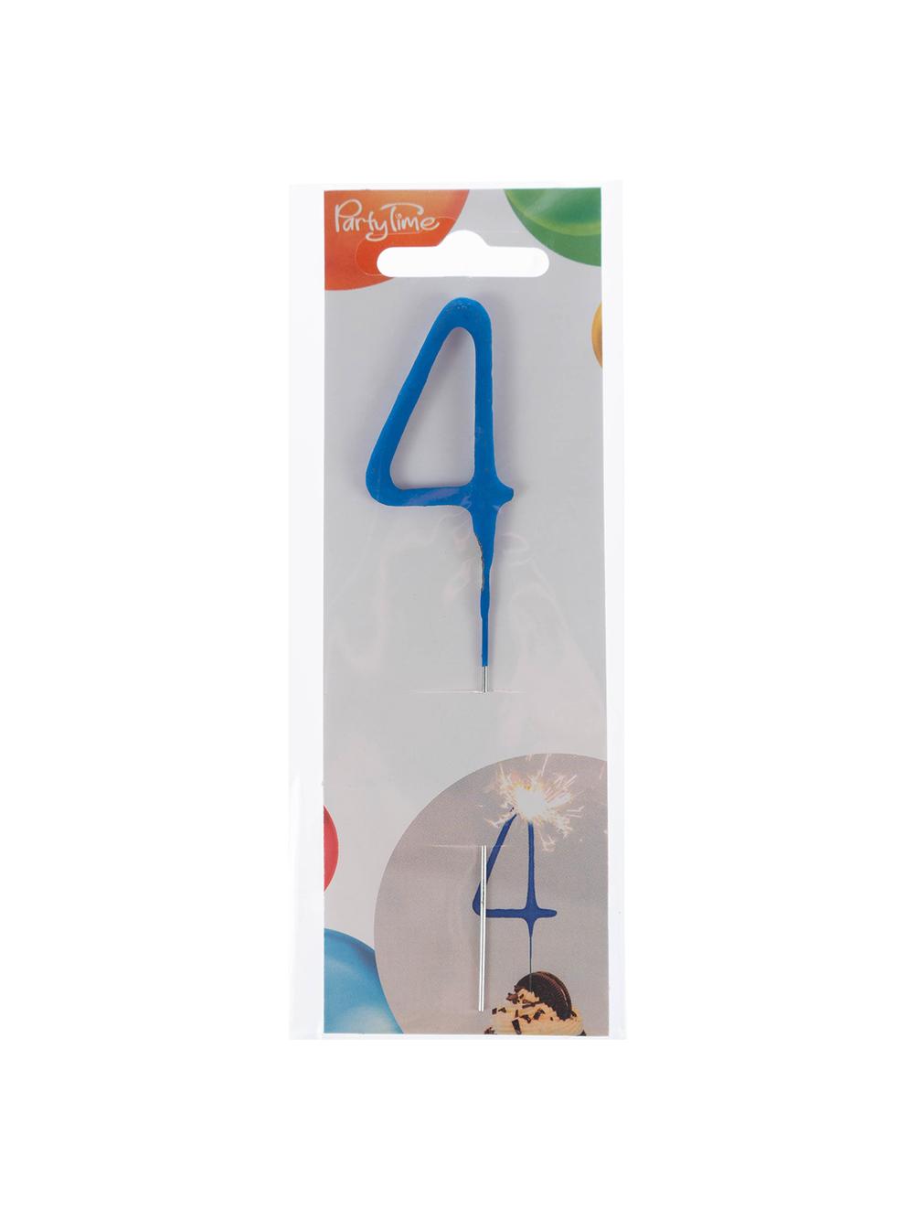 Zimne ognie cyferka nr 4