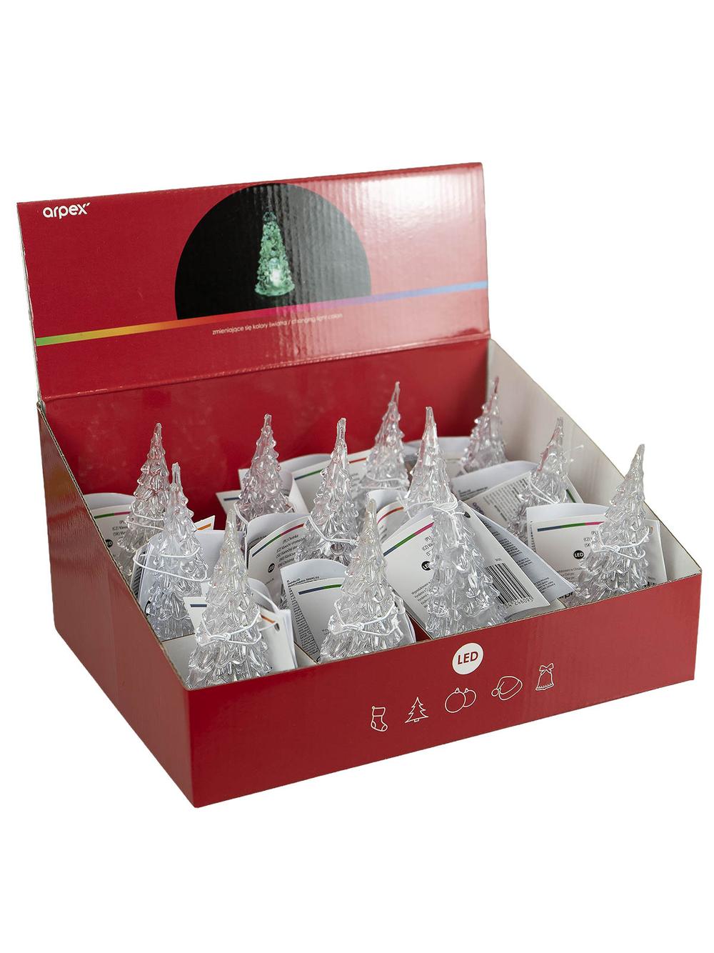 Choinka LED w displayu