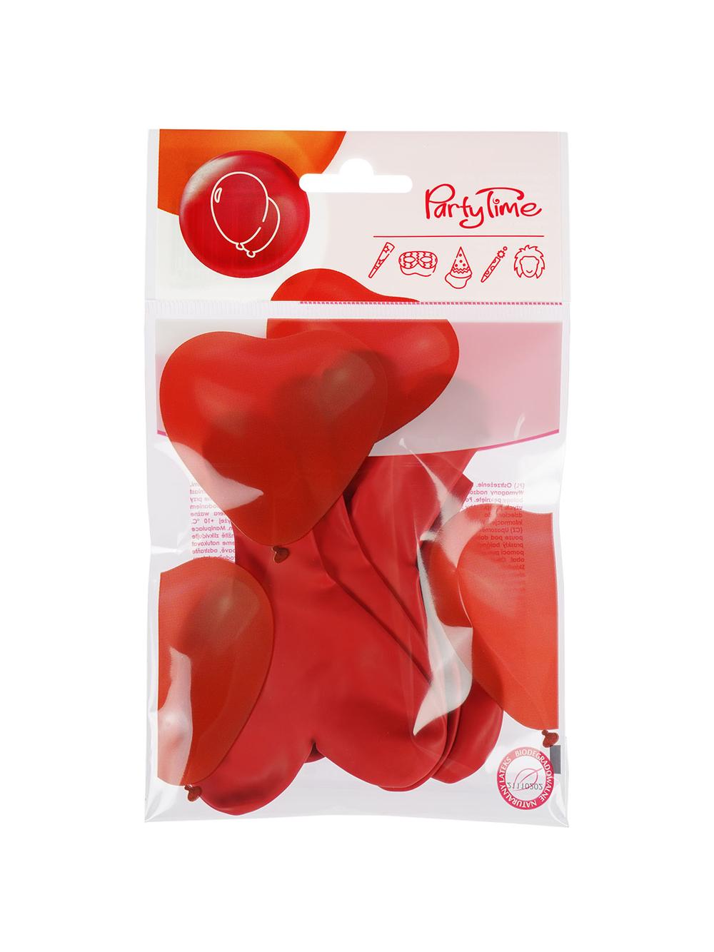 Balony serca (6 szt.)