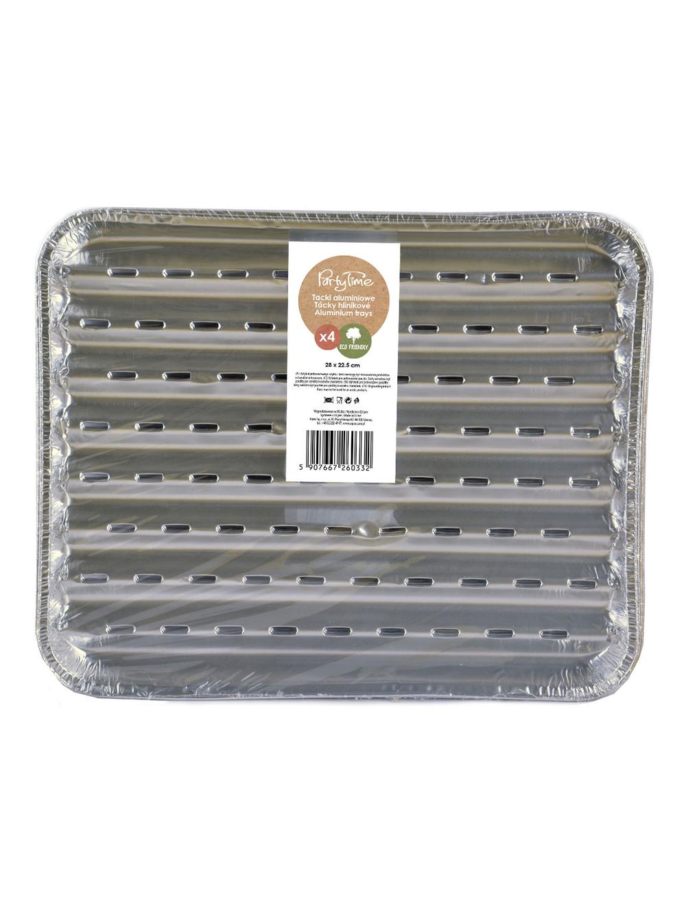 Tacki aluminiowe (4 szt.)