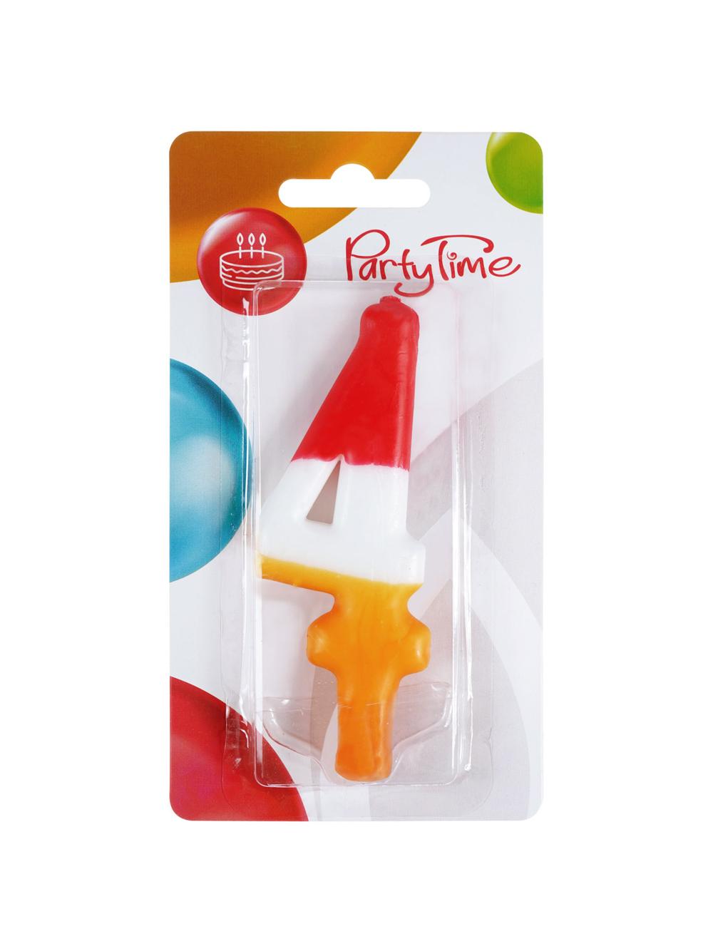 Świeczka cyferka - kolor nr 4