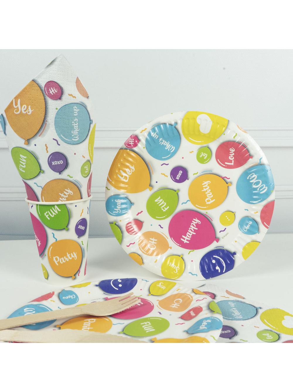 Serwetki - Happy Balloons (20 szt.) - FSC Mix Credit