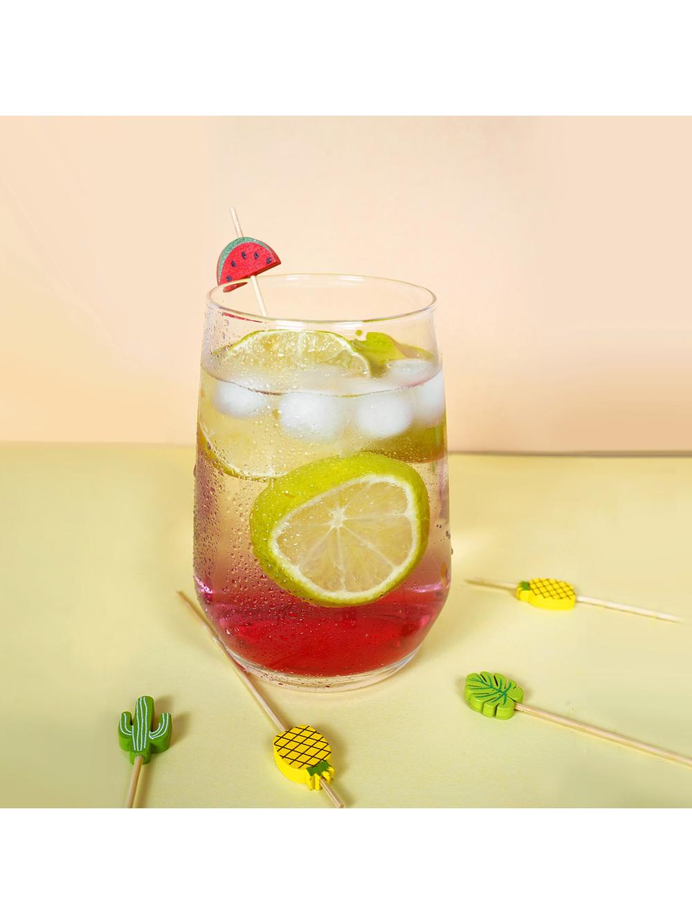 Szpilki do koreczków summer party (10 szt.) - FSC 100%