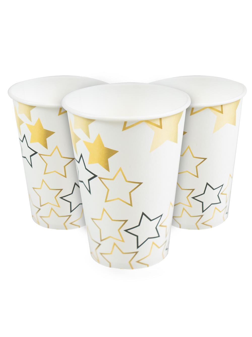 Kubki papierowe - Celebrate! (8 szt.)