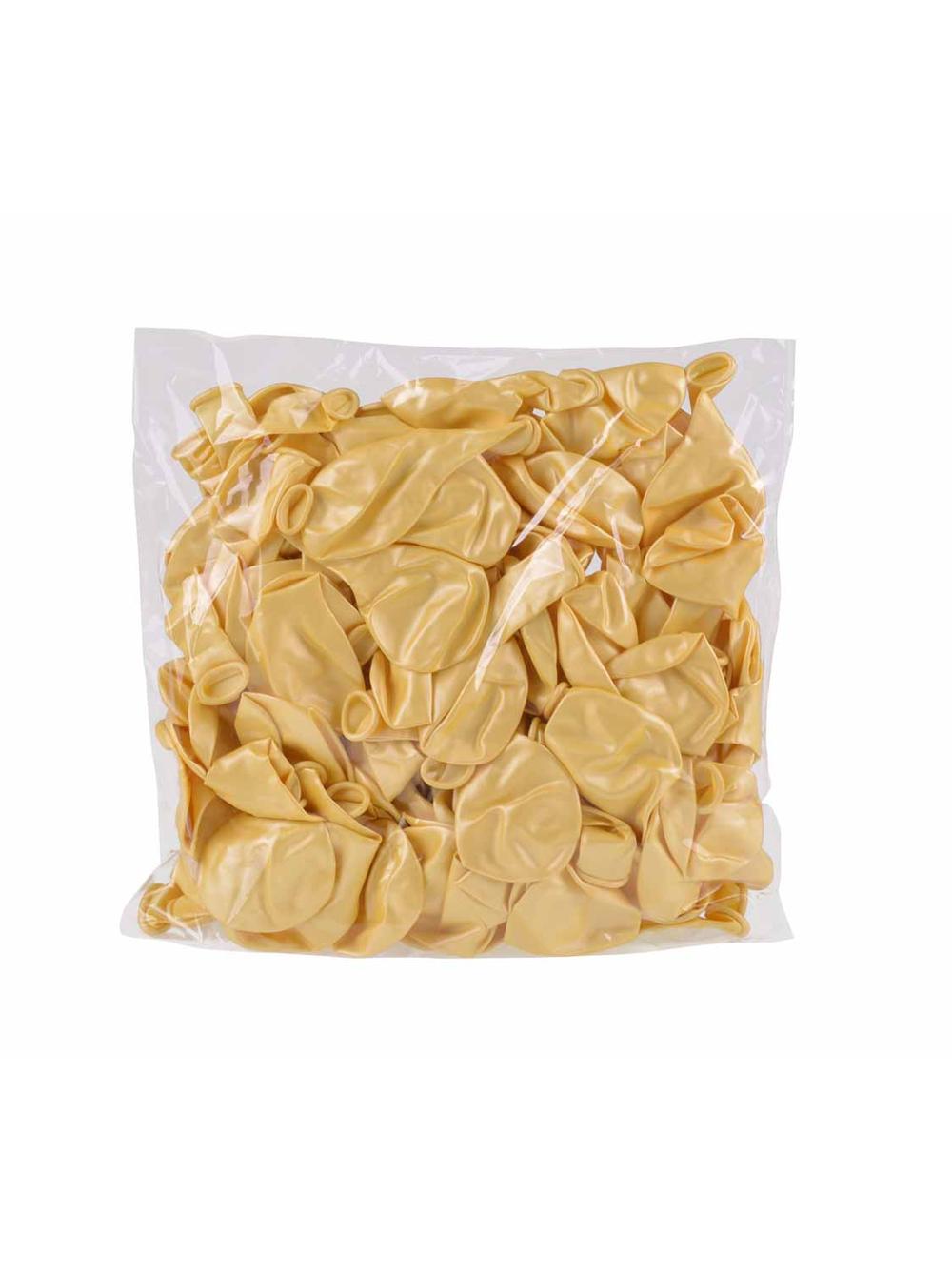 Balony metalizowane 11" kremowe (100 szt.)