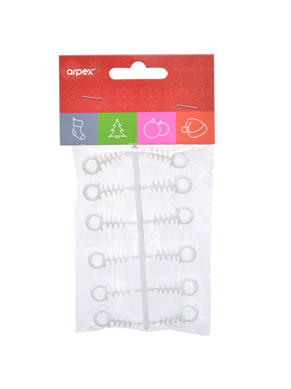 Zawieszki wkręcane do styropianu (12 szt.)