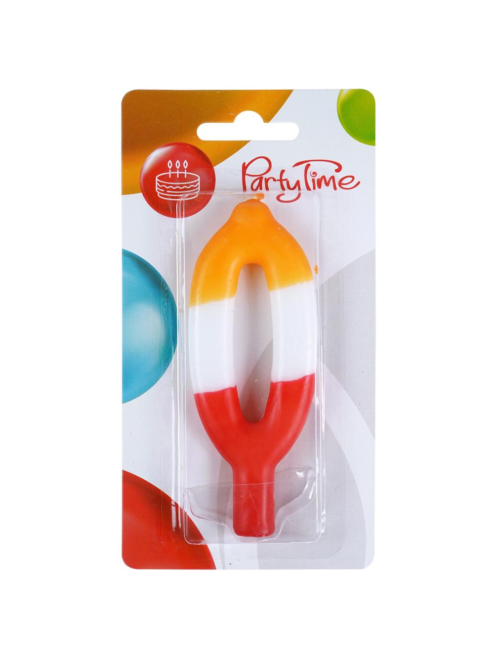 Świeczka cyferka - kolor nr 0