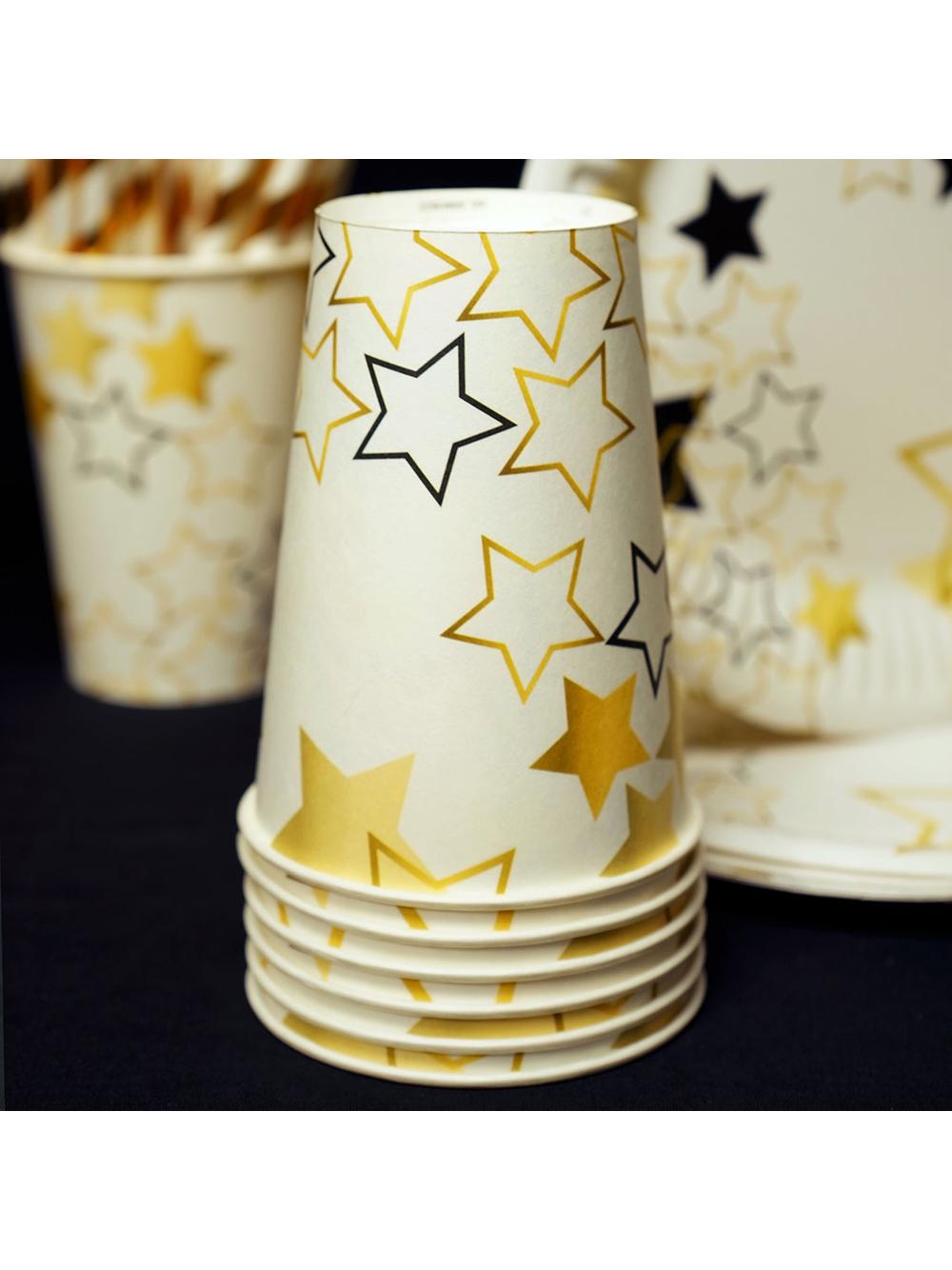 Kubki papierowe - Celebrate! (8 szt.)