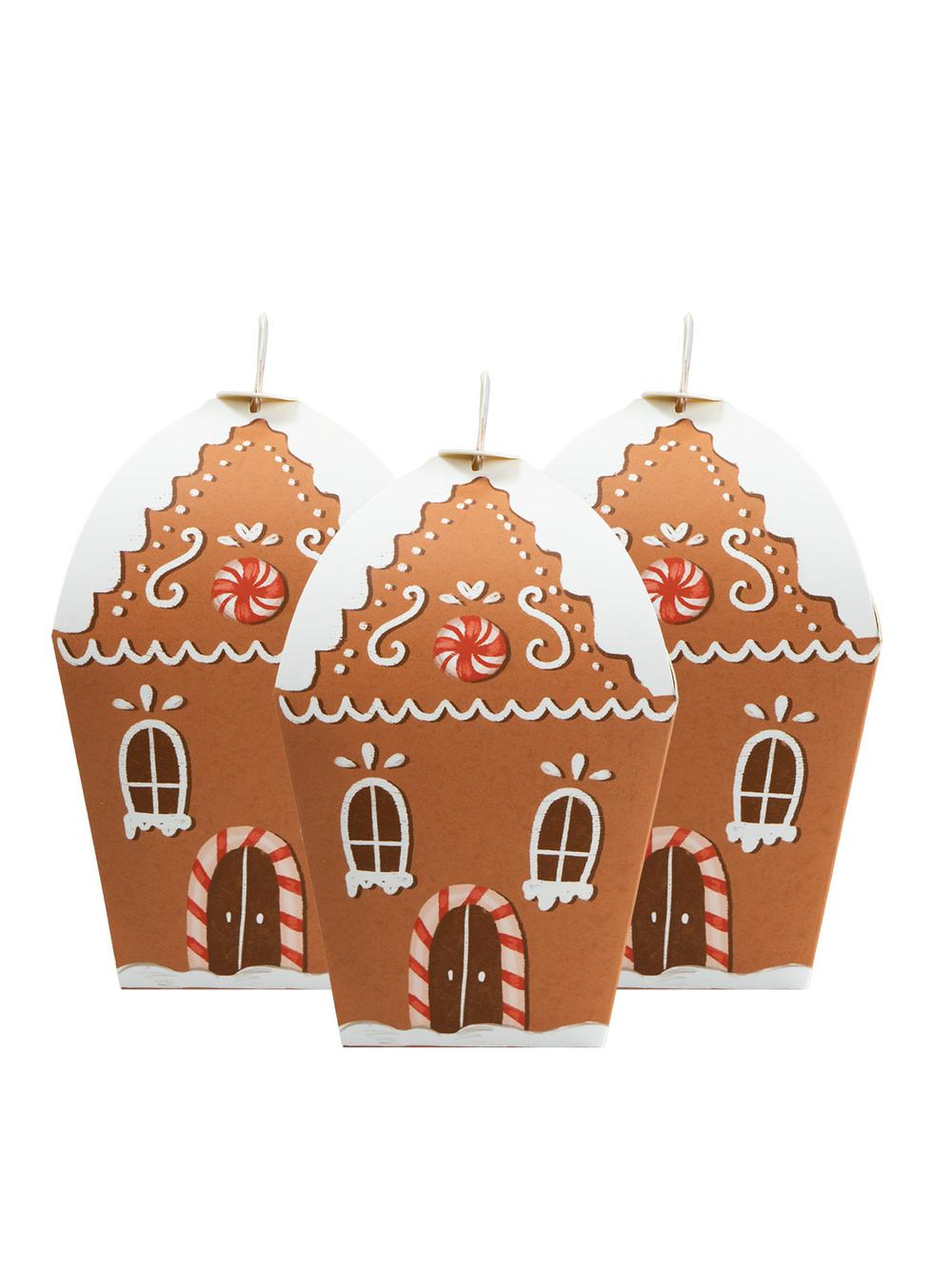 Papierowe domki na upominki (3 szt.)