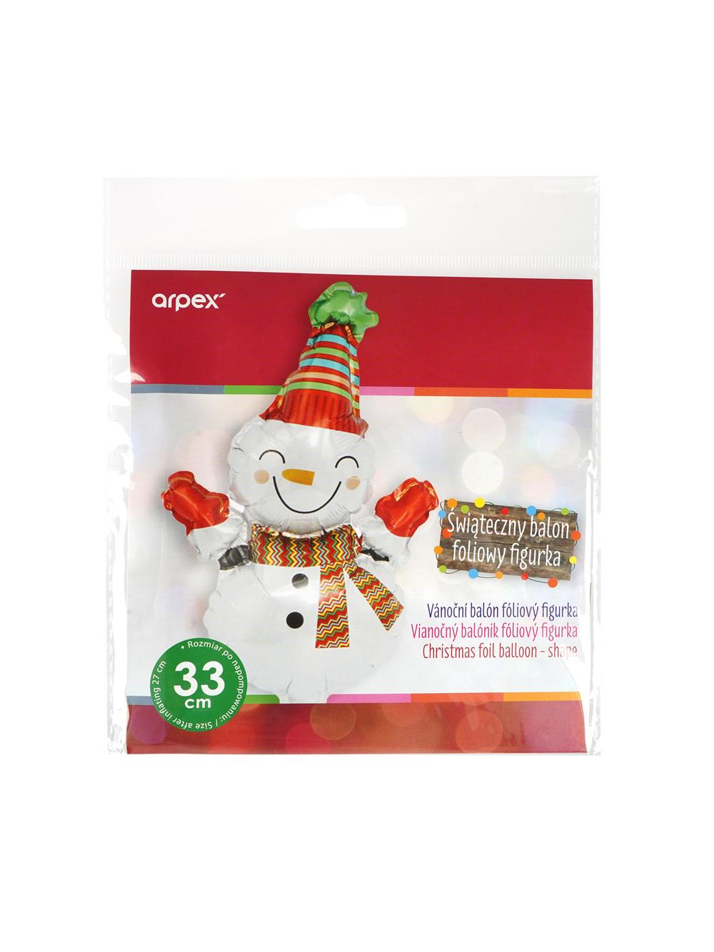 Świąteczny balon foliowy figurka