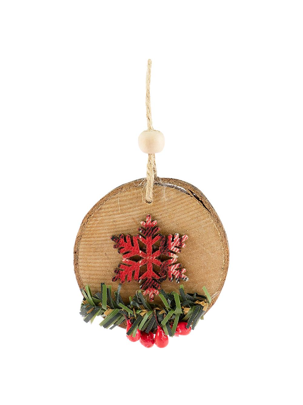 Drewniana zawieszka - kratka