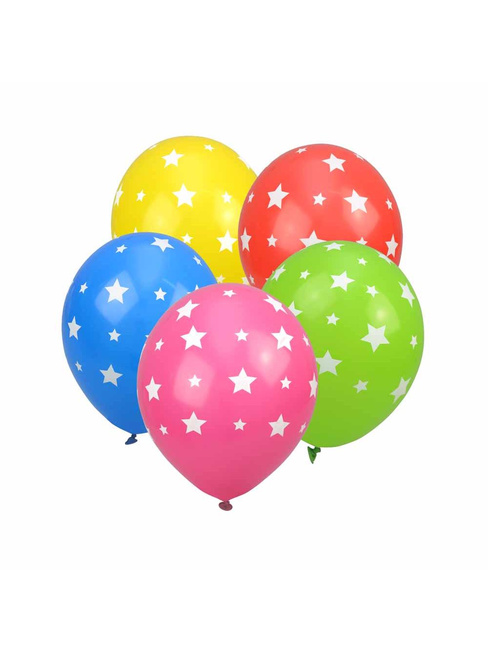 Balony gwiazdki (5 szt.)