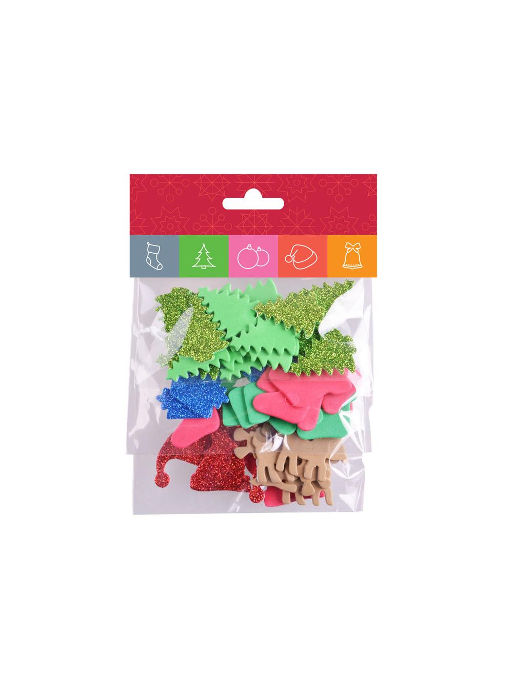 Zestaw piankowych akcesoriów dekoracyjnych