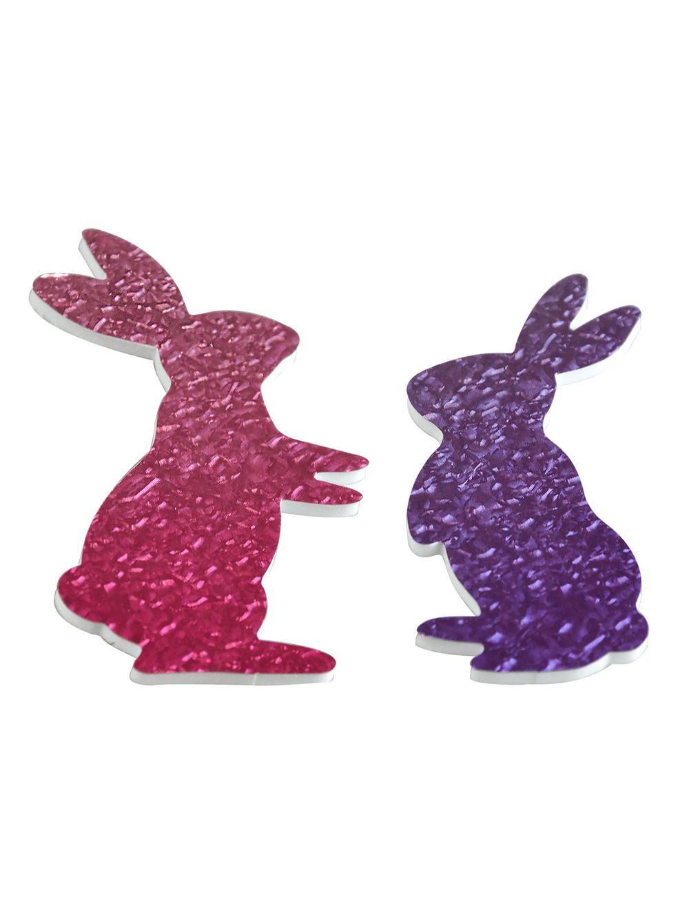 Naklejki wielkanocne zajączki