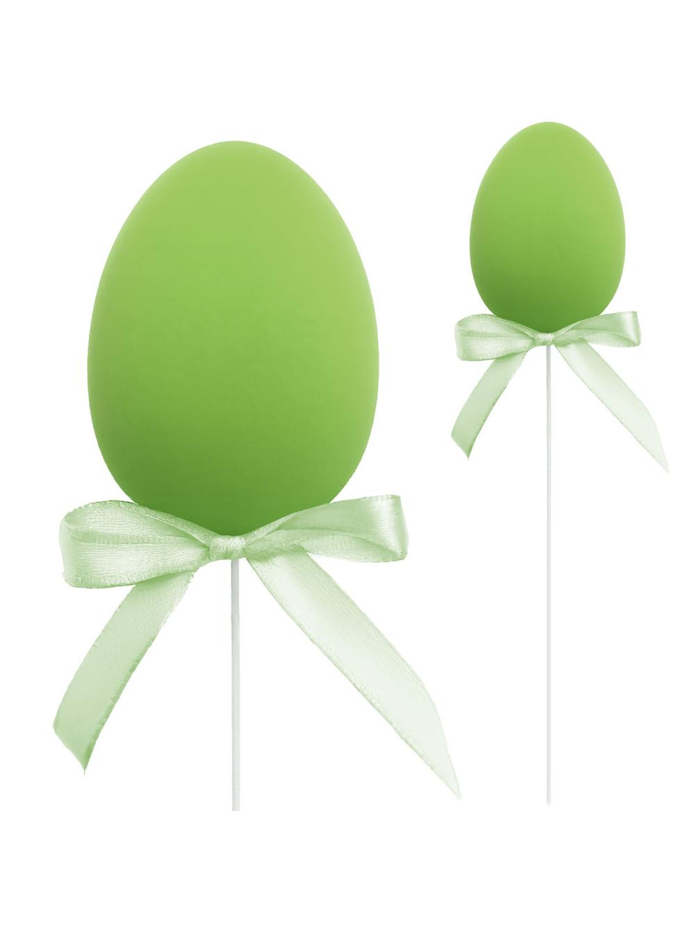 Jajko flokowane na piku