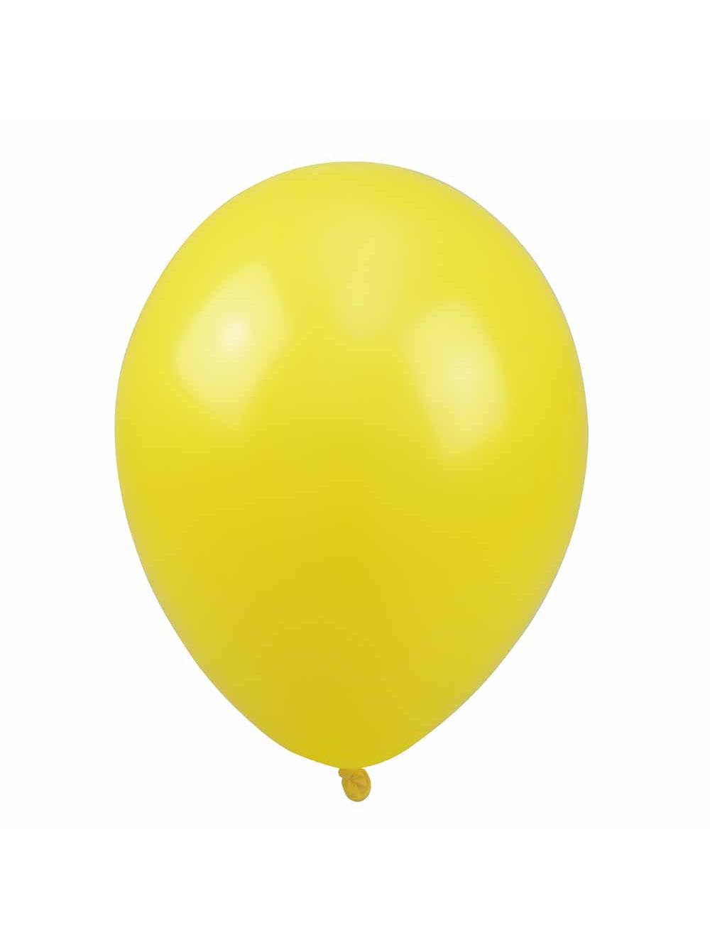 Balony pastelowe żółte (50 szt.)