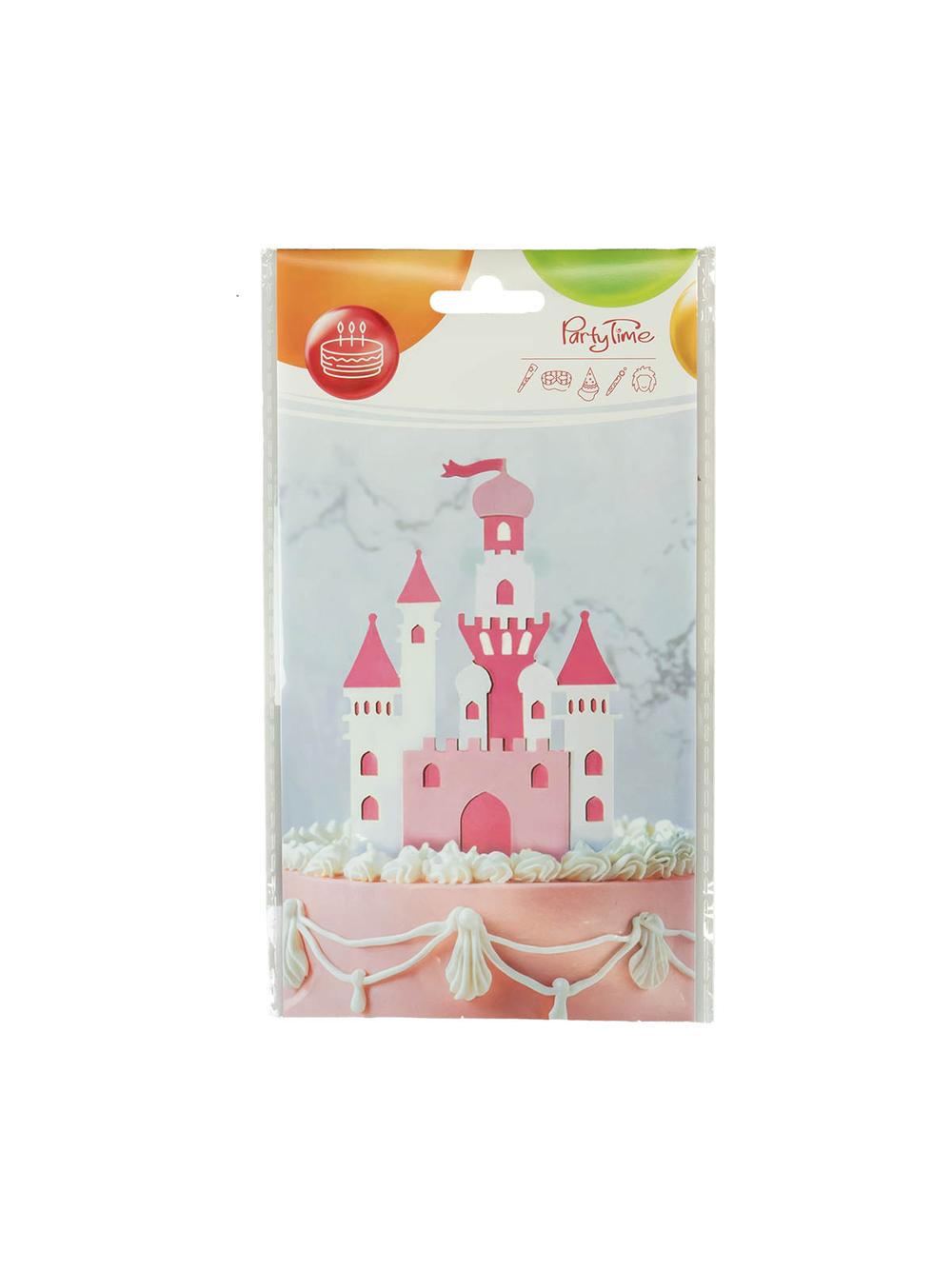 Dekoracja tortu - zamek księżniczki