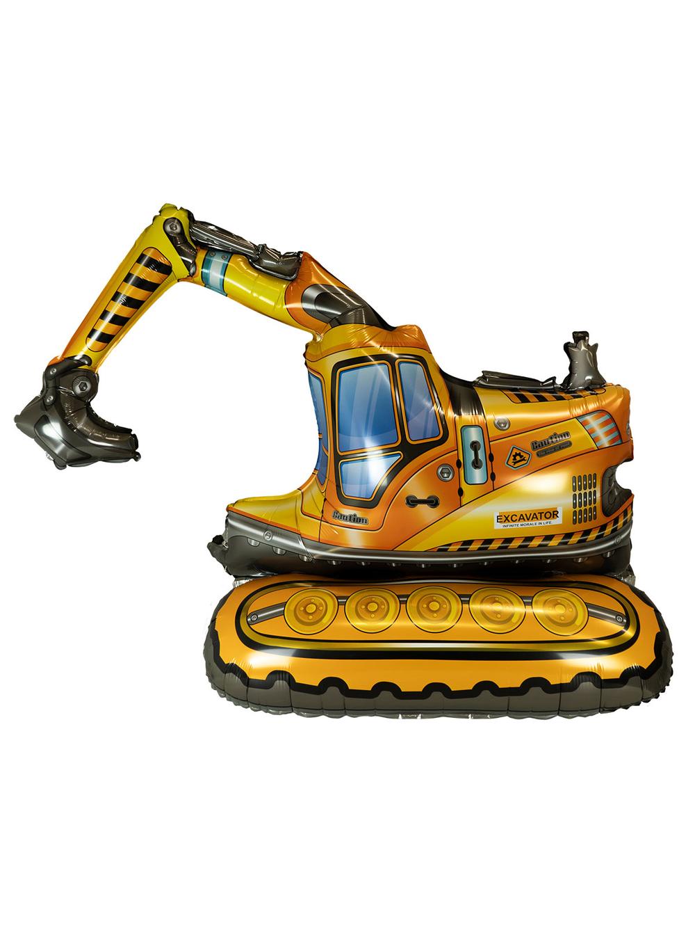 Balon foliowy - koparka 3D XL