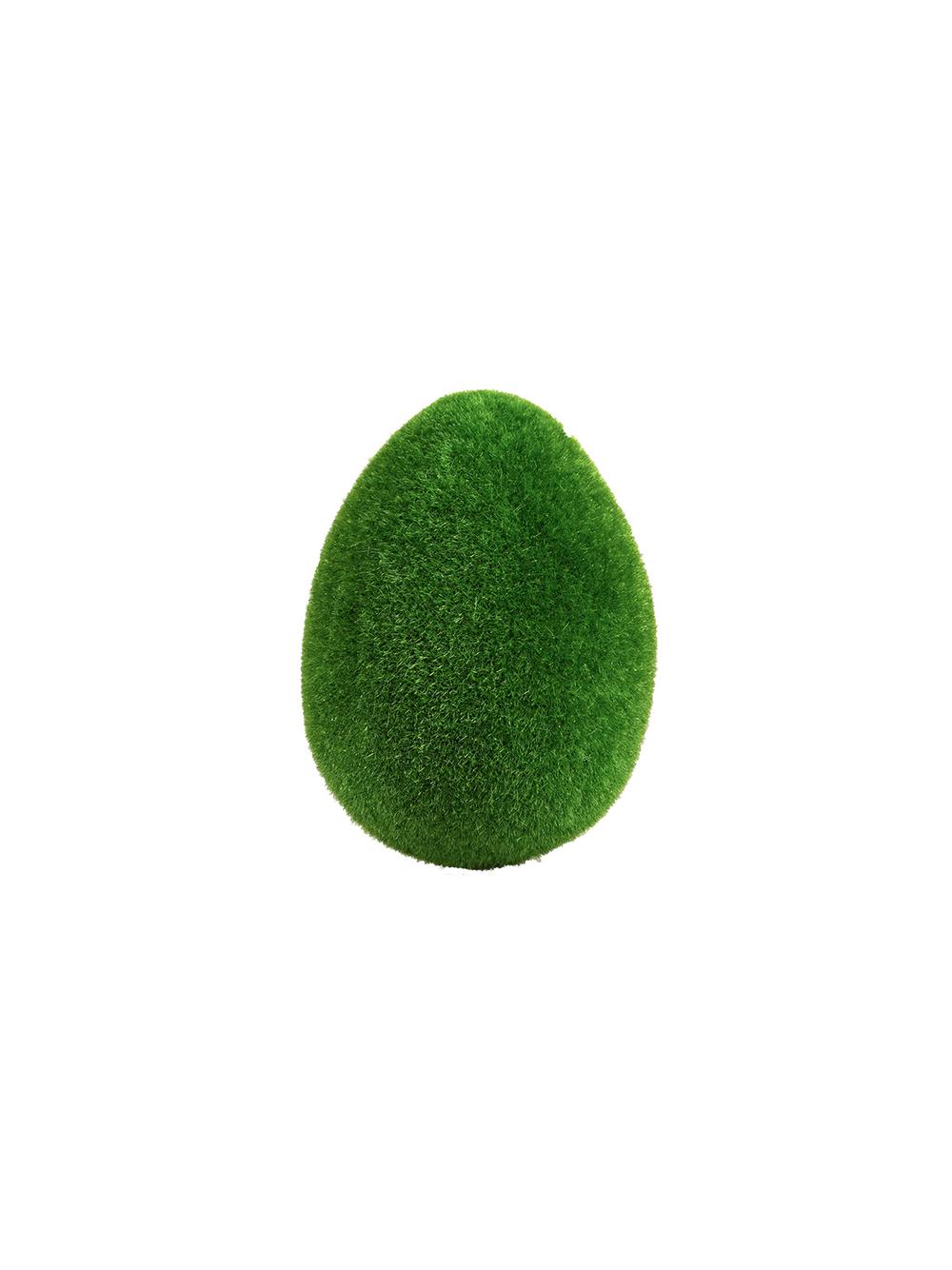 Wielkie jajo z imitacji mchu