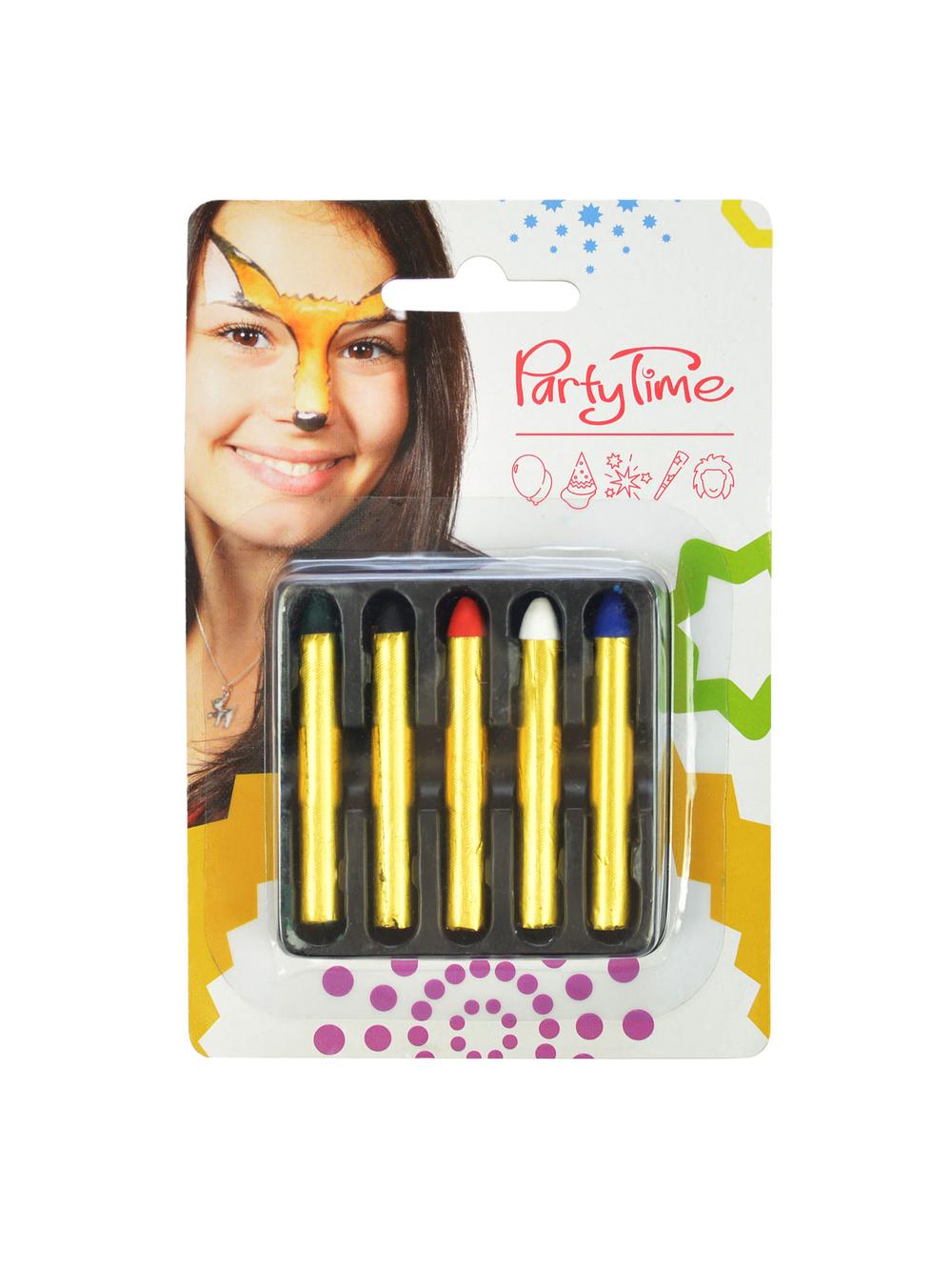 Kredki do malowania twarzy (5 szt.)