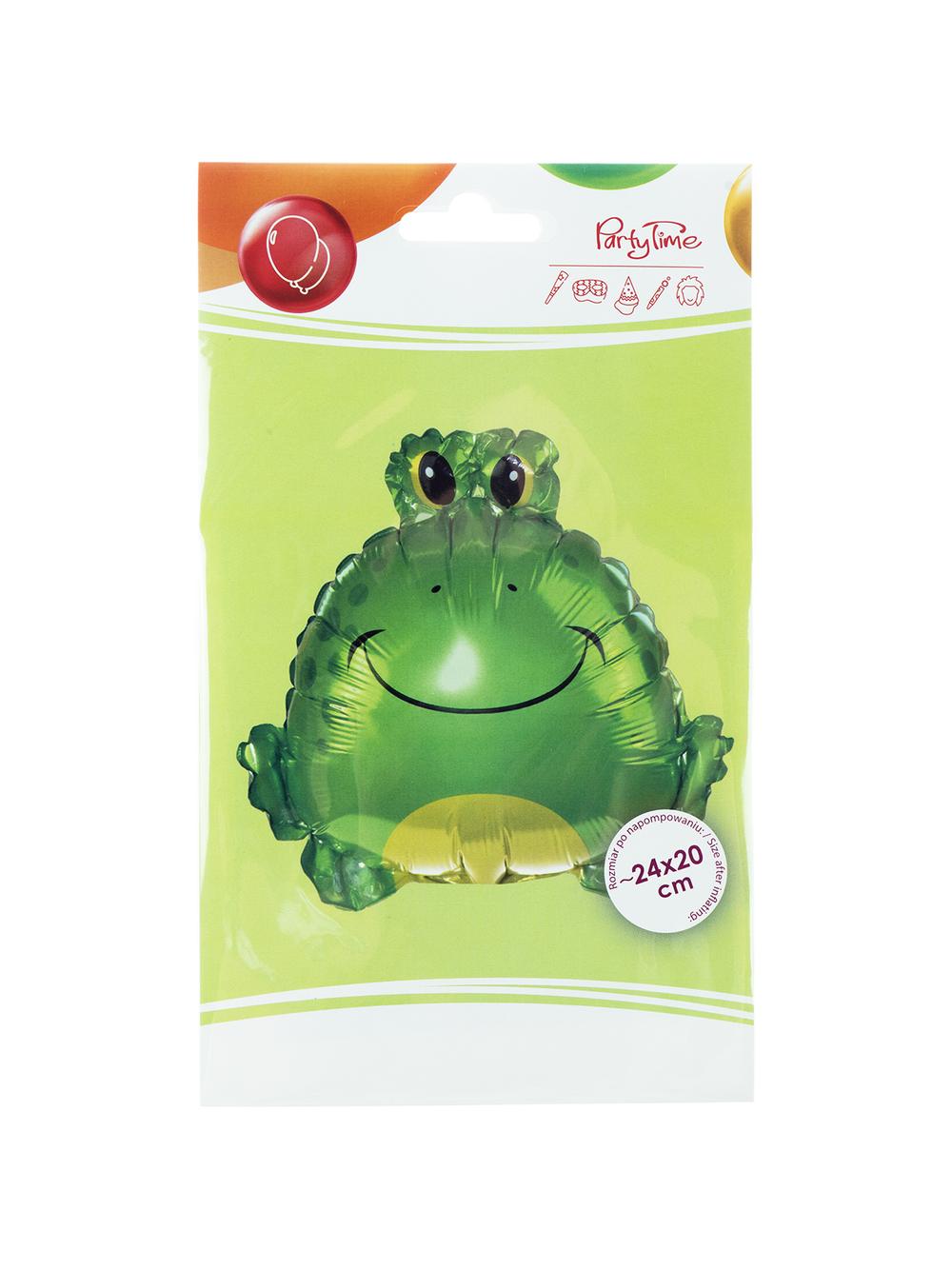Balon foliowy - zwierzak żabka