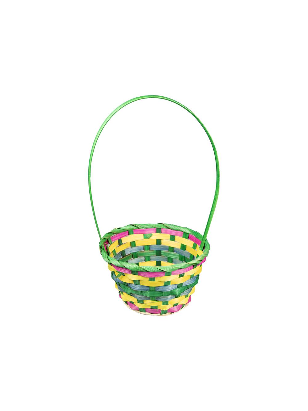 Kolorowy koszyczek wielkanocny