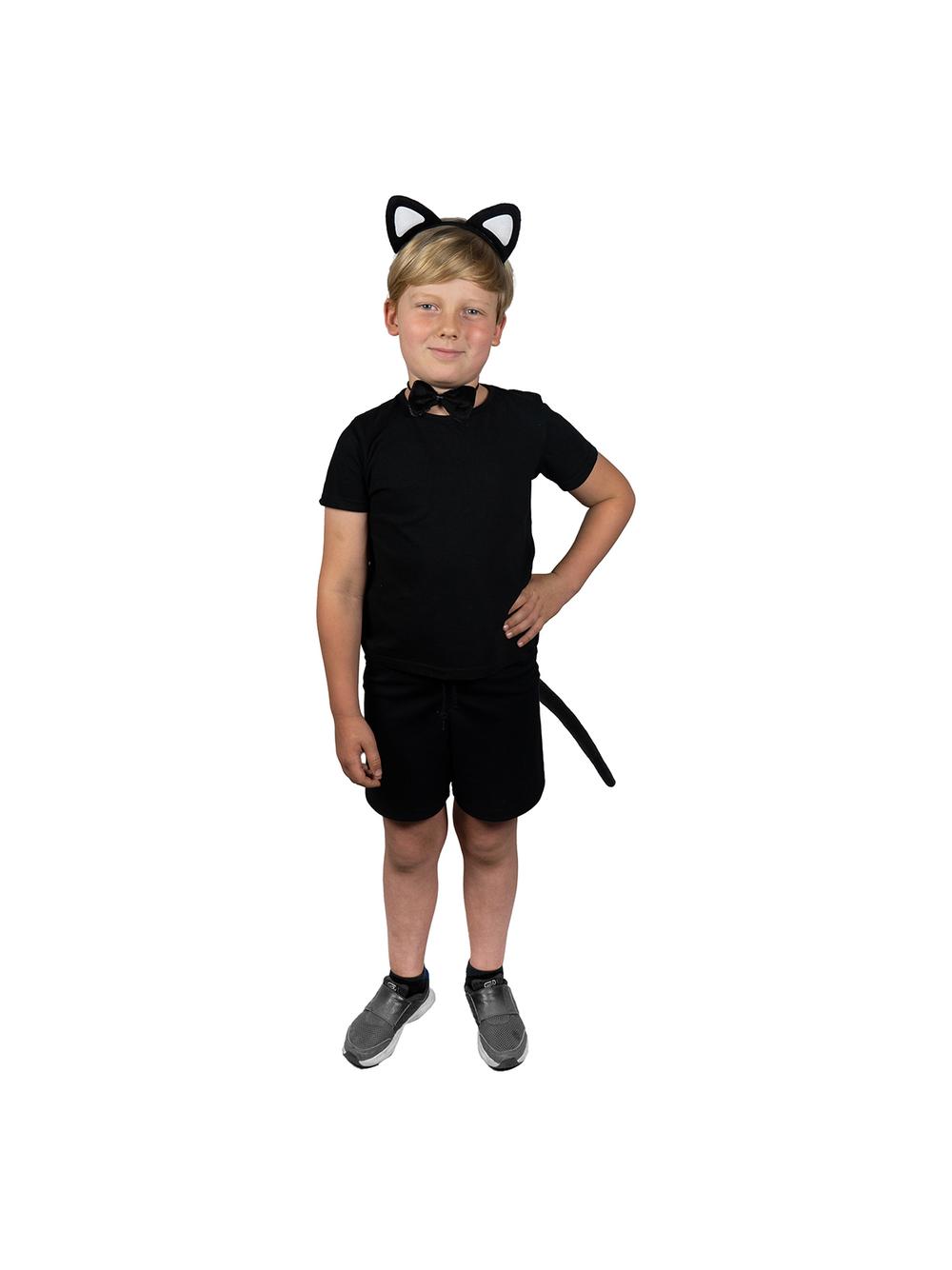 Komplet zwierzątka z ogonkiem - kot