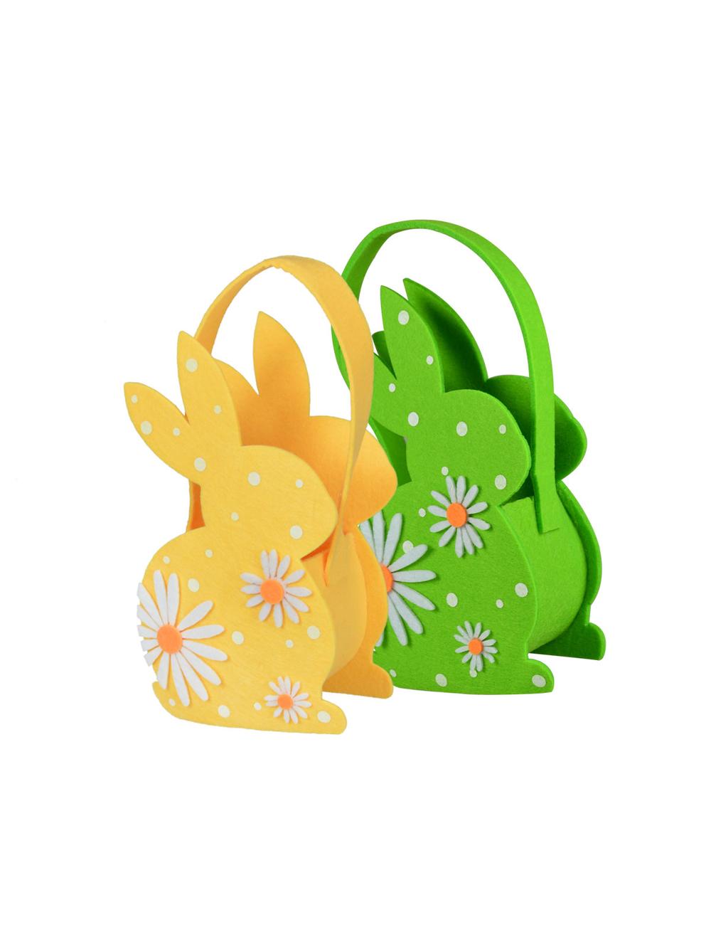 Koszyczek zajączek (filc)