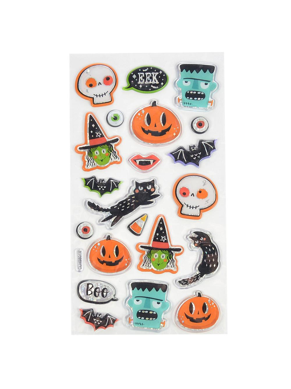Naklejki halloweenowy mix
