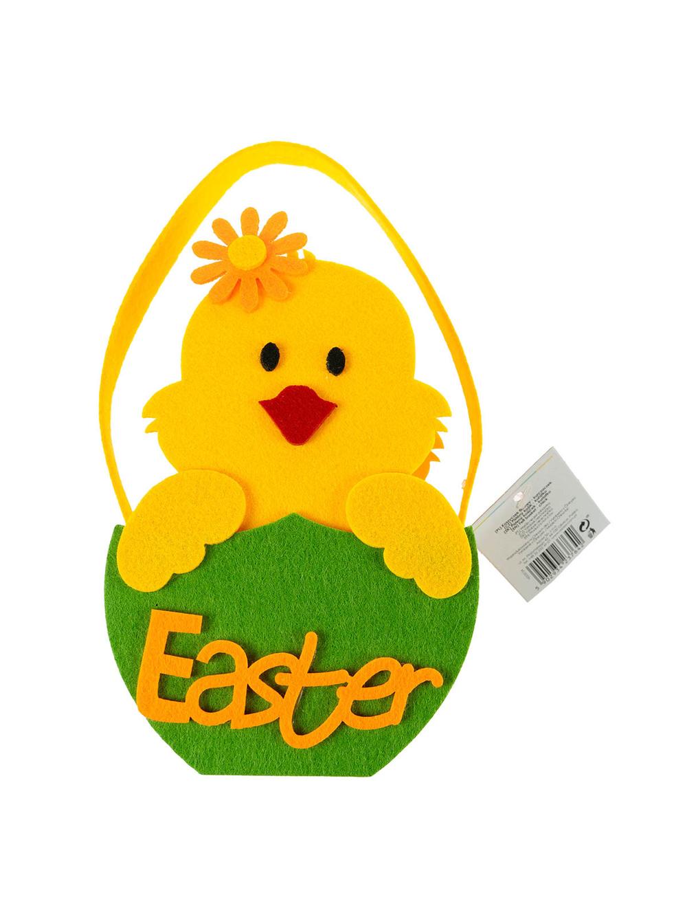 Koszyczek filcowy - kurczaczek