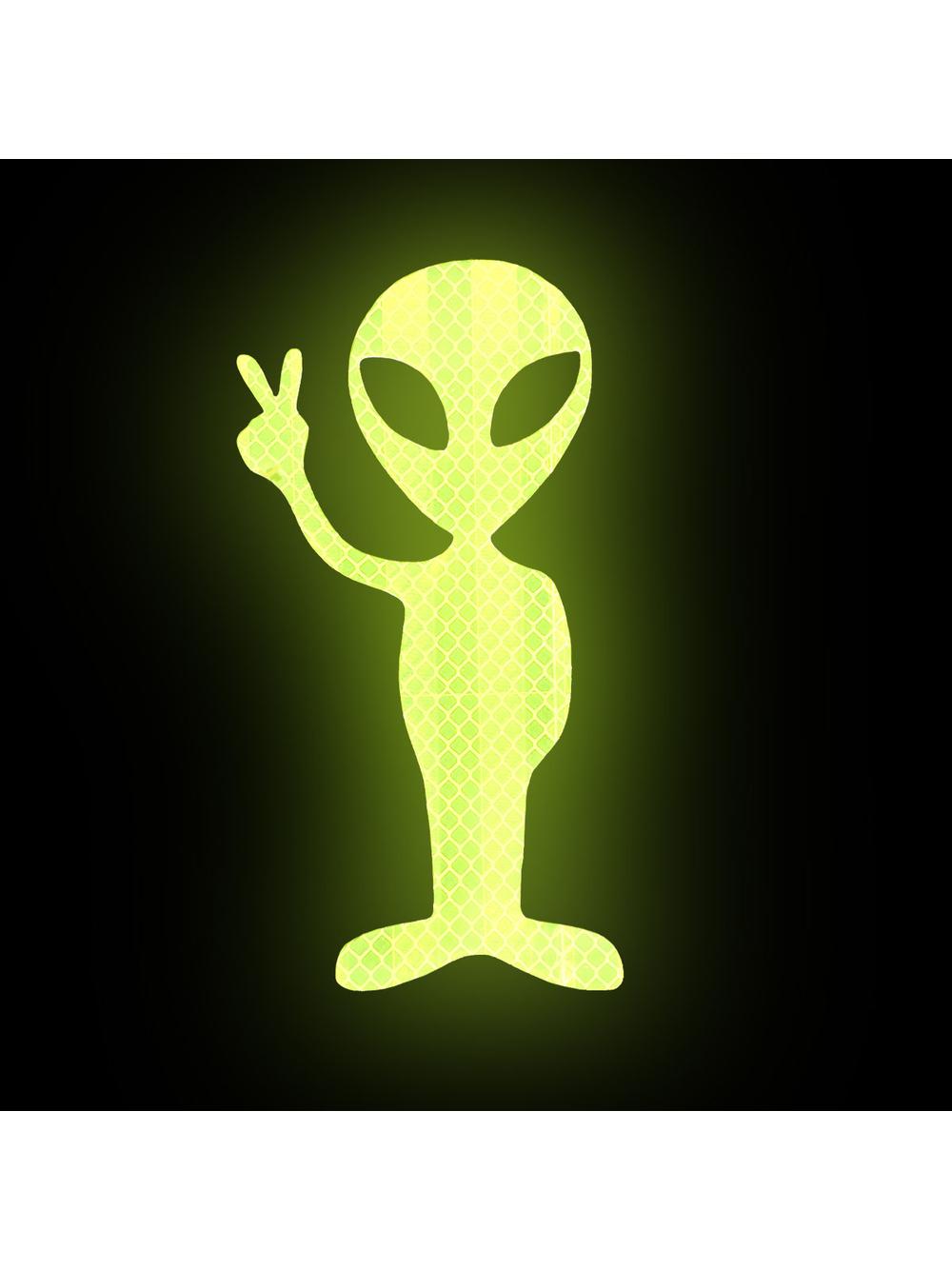 Naklejka odblaskowy UFOludek