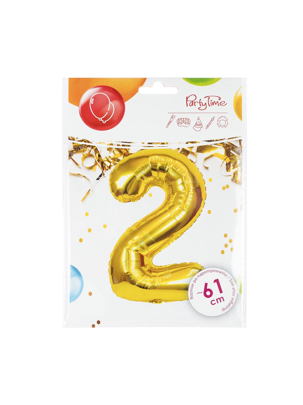 Balon foliowy cyferka XXL - nr 2