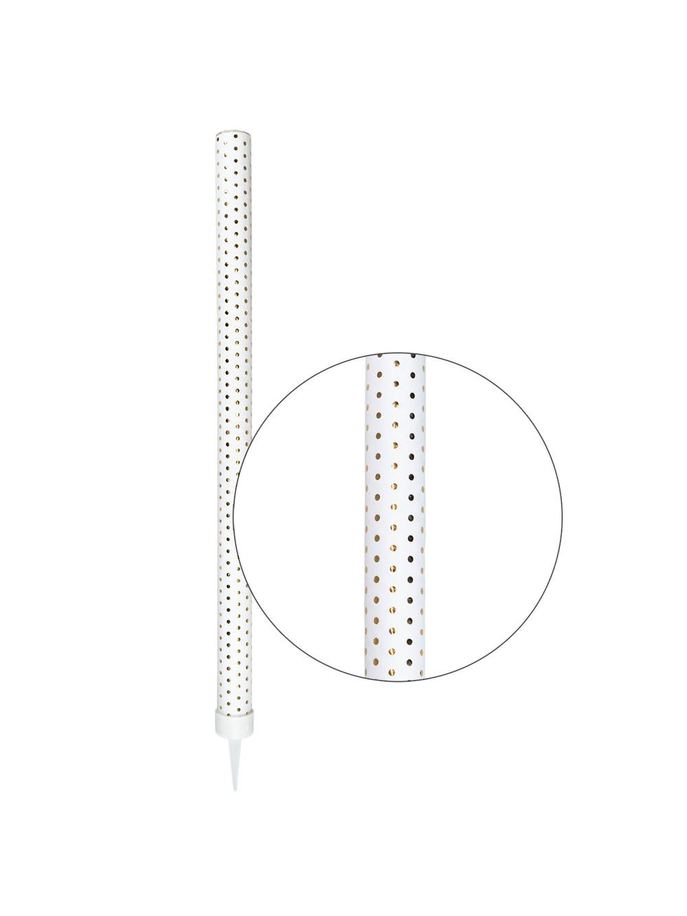 Fontanna party 26 cm - złote kropki