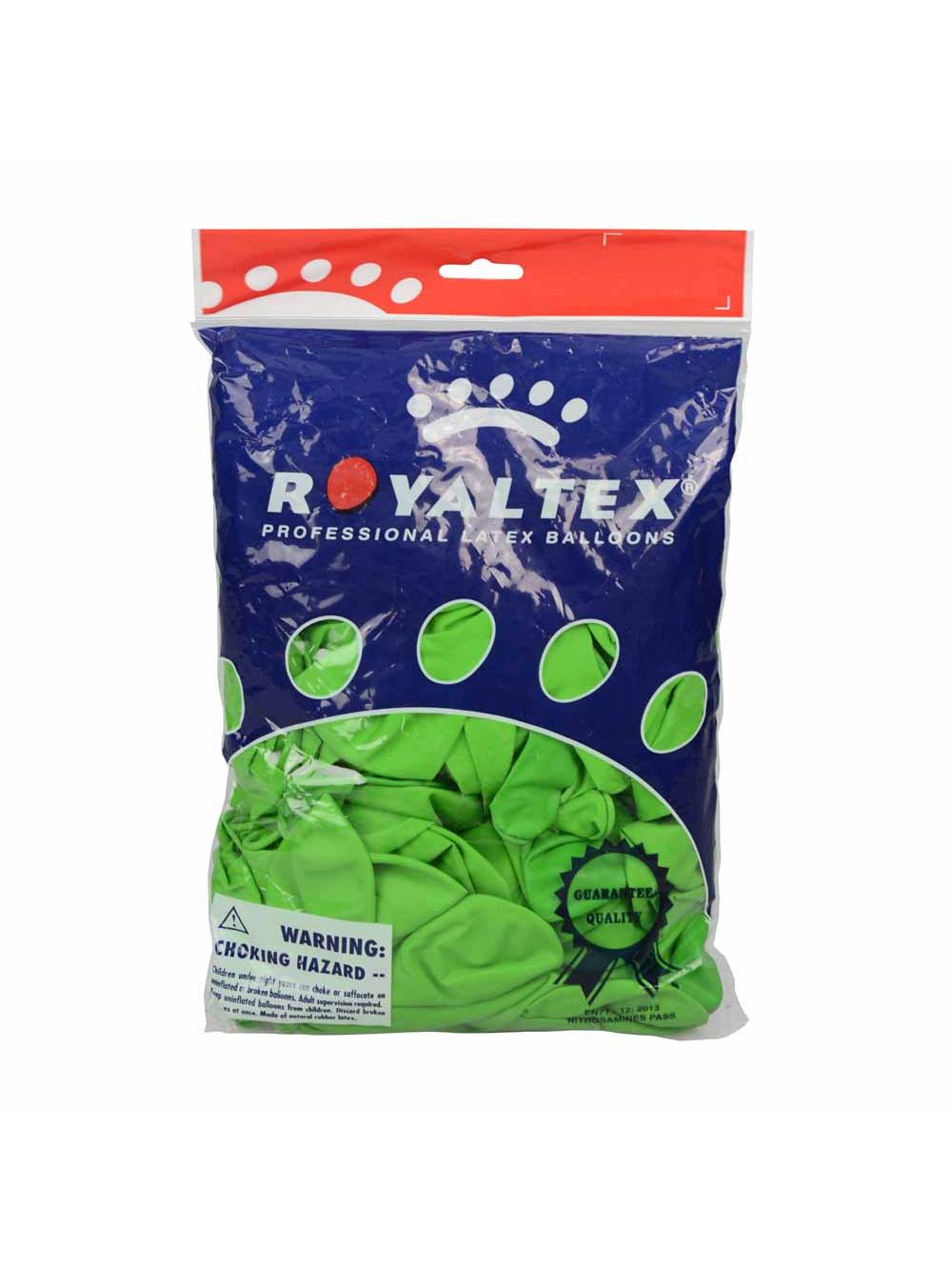 Balony pastelowe 12'' jasnozielone (100 szt.)