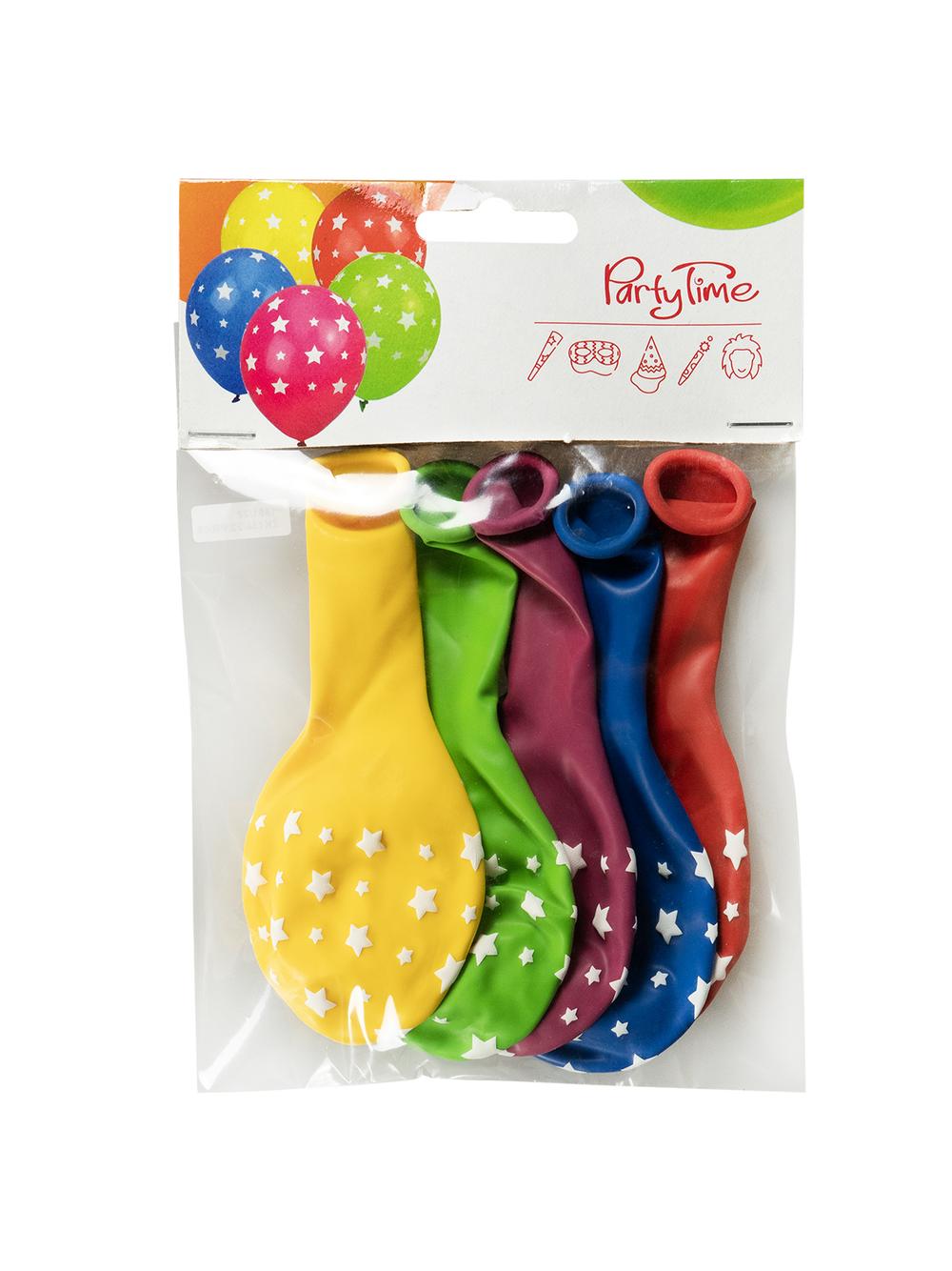Balony gwiazdki (5 szt.)