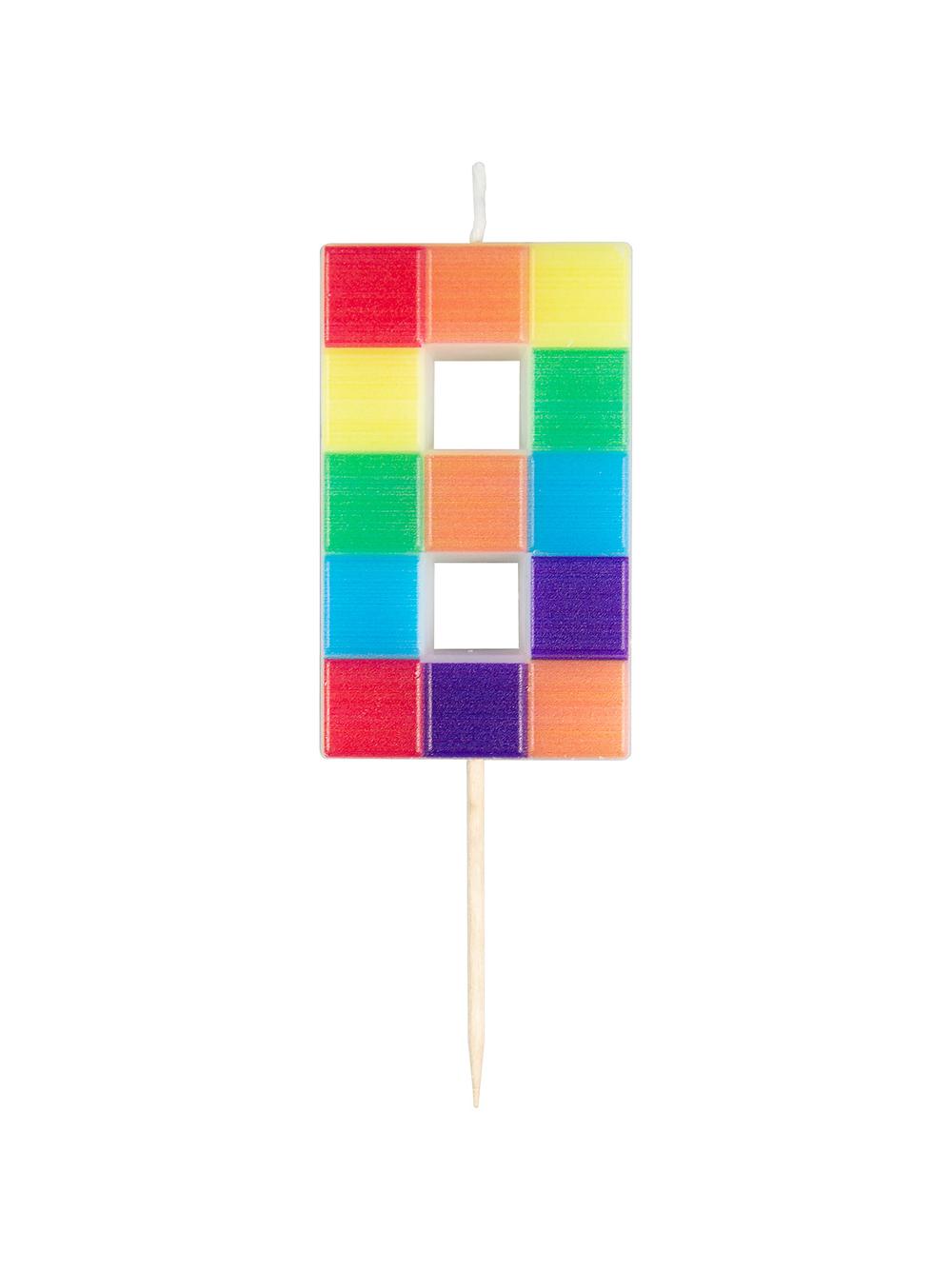 Świeczka cyferka klocki nr 8