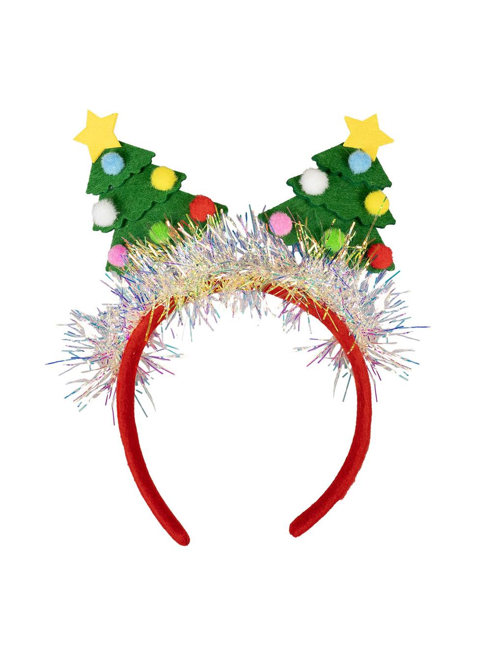 Opaska na głowę - choinki
