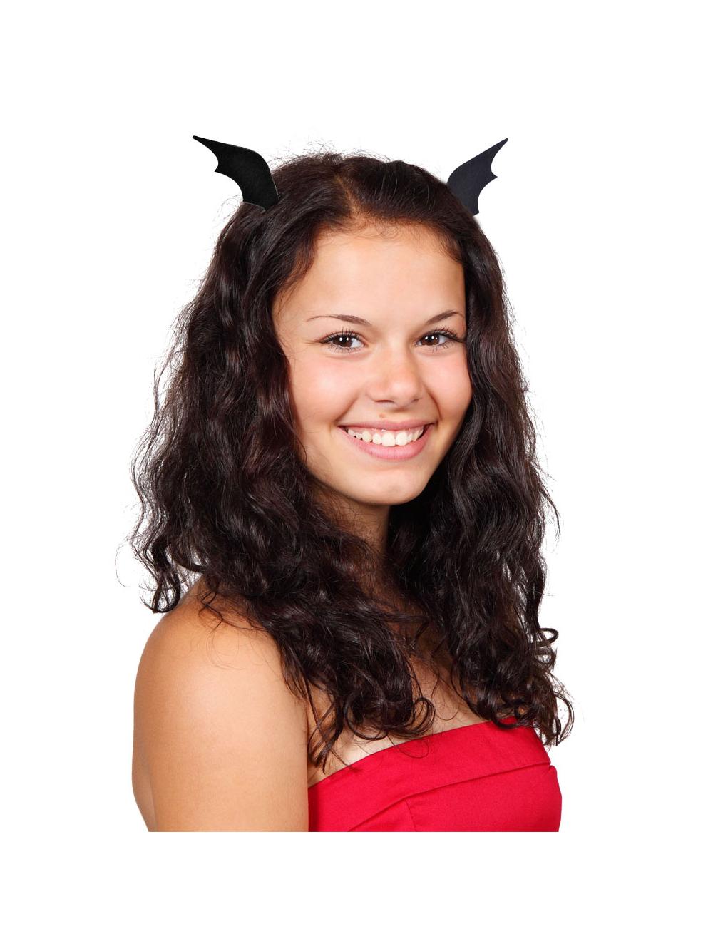 Skrzydła nietoperza - spinki (2 szt.)