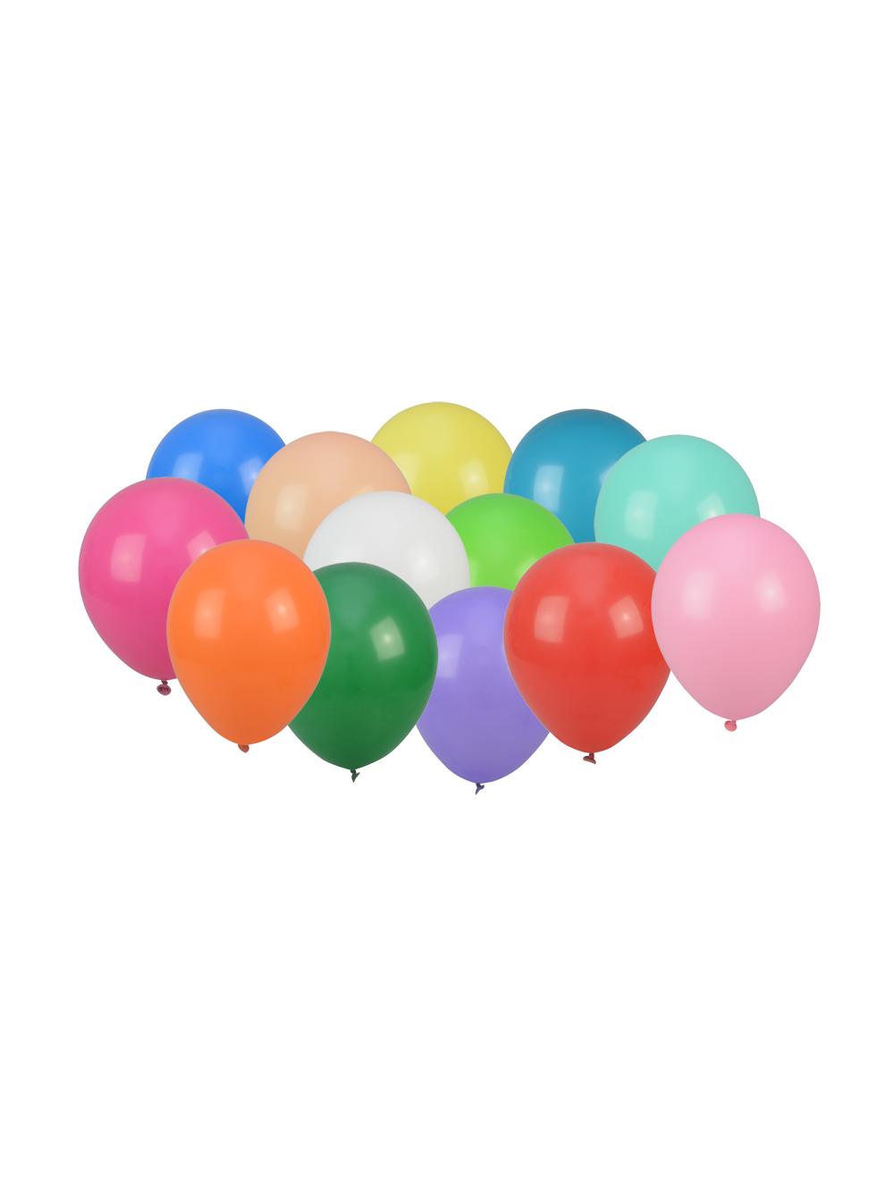 Balony pastelowe duże (6 szt.)