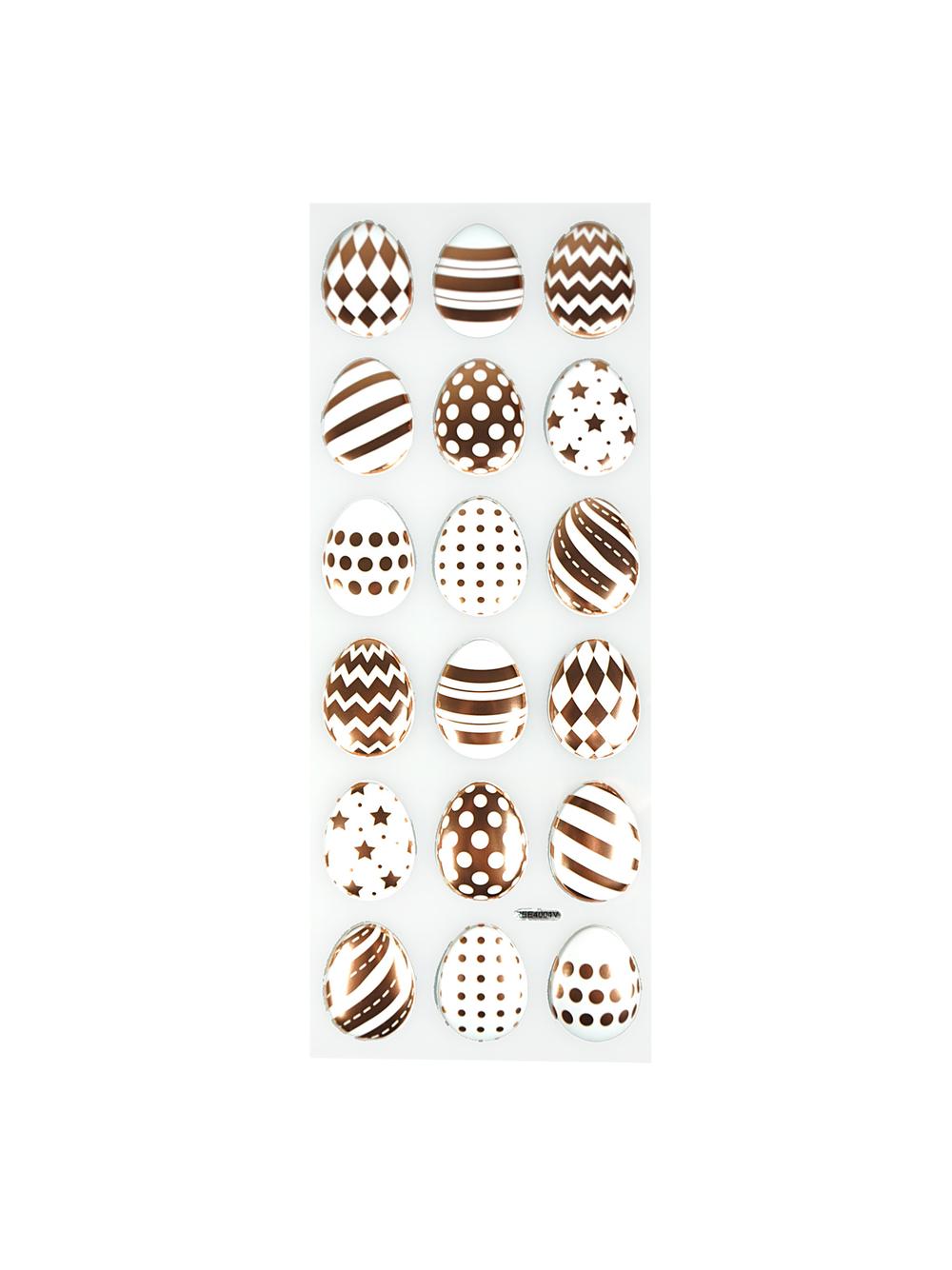 Naklejki wielkanocne Glamour 3D