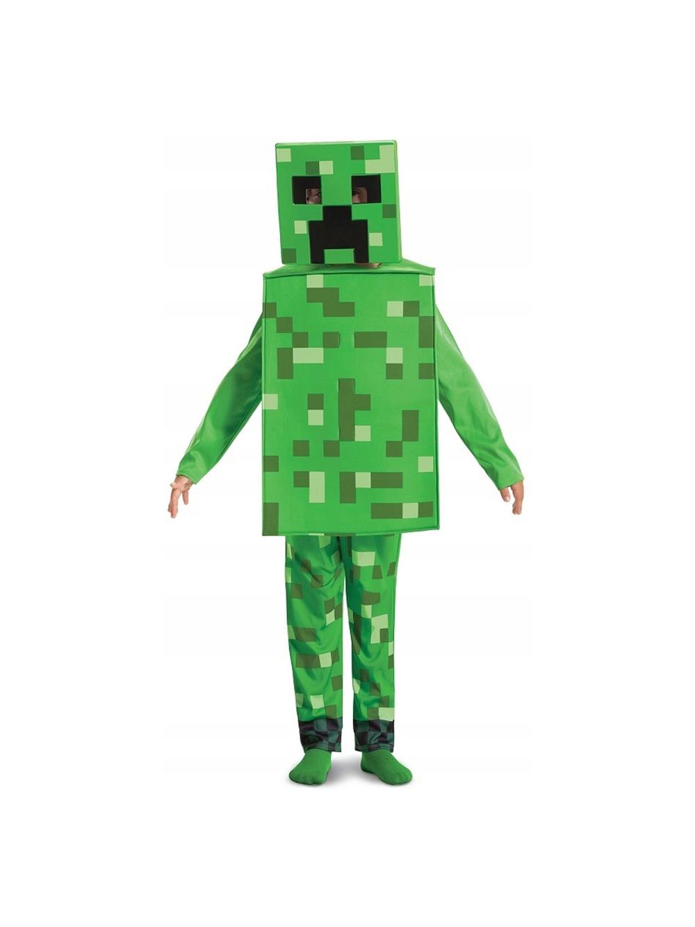 Strój dziecięcy - Minecraft Creeper - rozmiar S