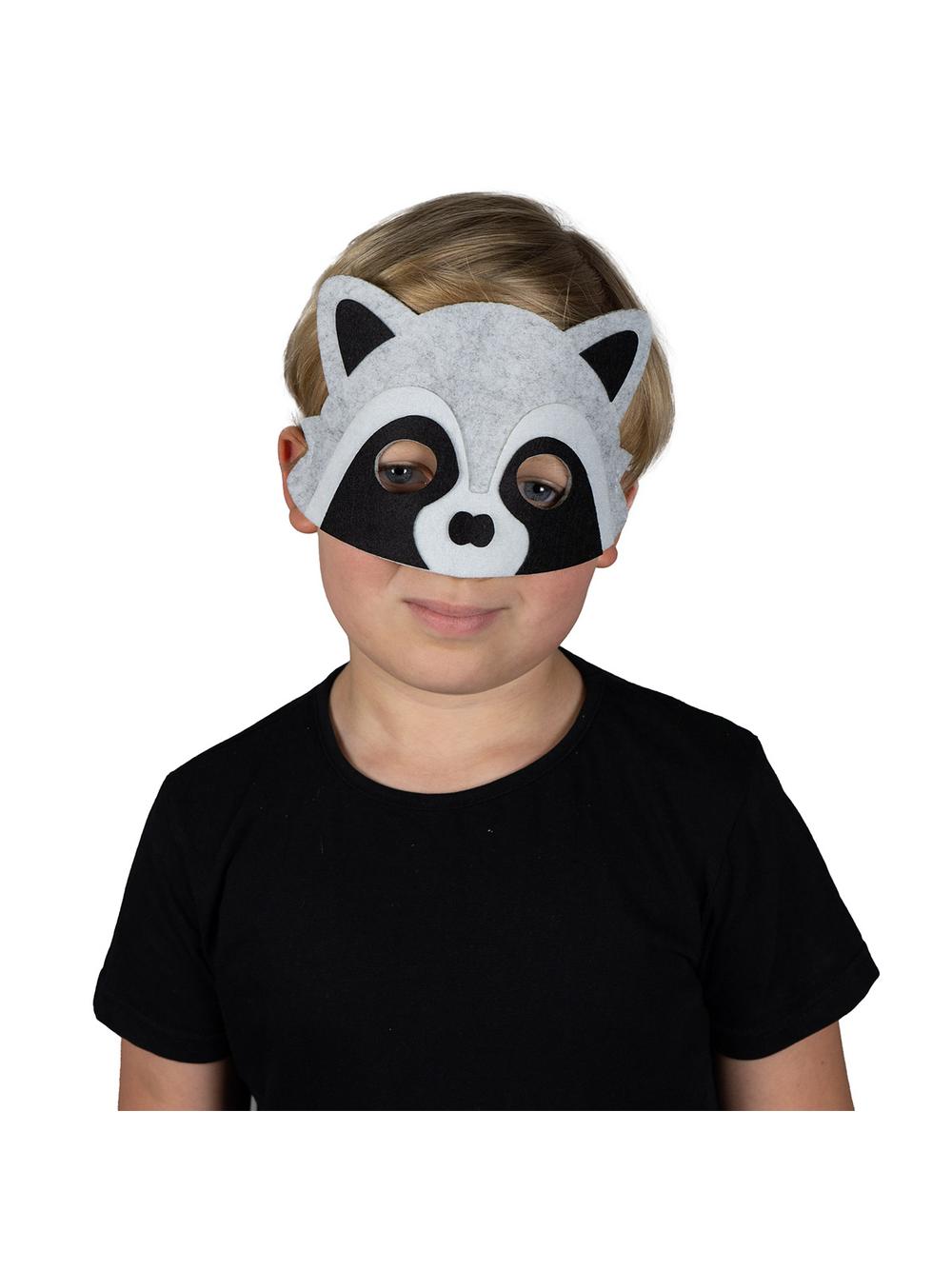 Filcowa maska zwierzątka - szop