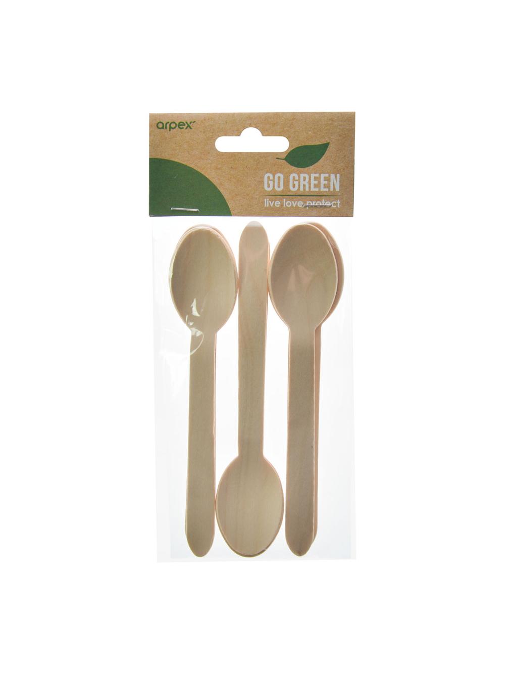 Łyżki drewniane (8 szt.) - FSC 100%