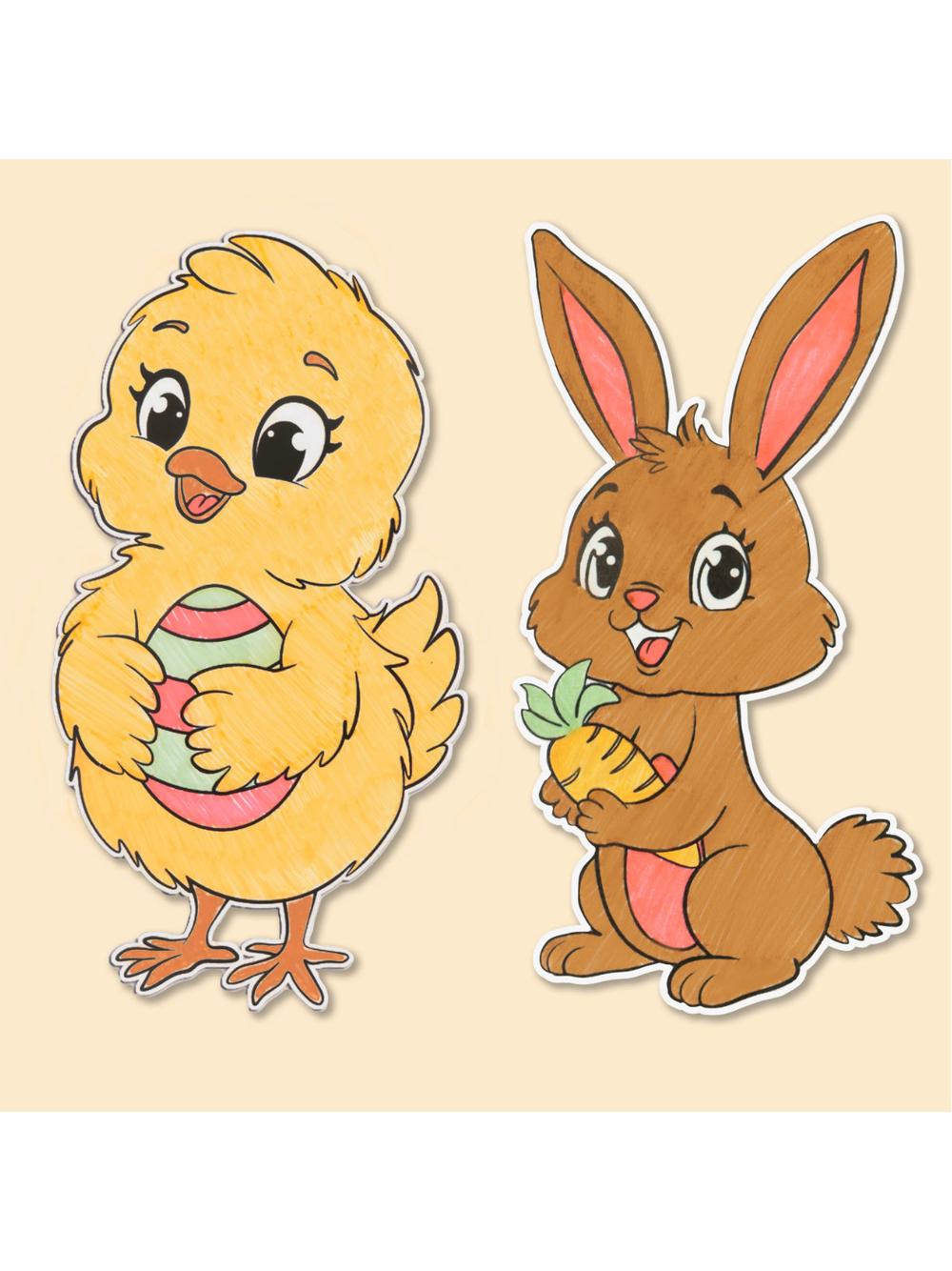 Wielkanocne wzory do kolorowania (3 szt.)