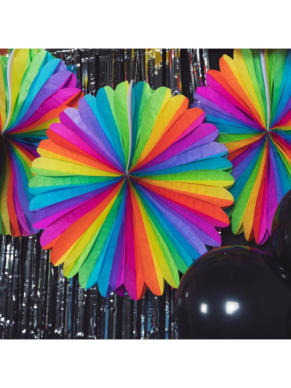 Rozeta multikolor - rainbow - FSC Mix Credit