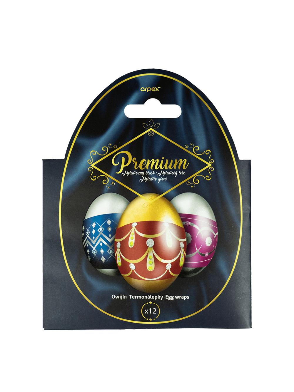 Owijki termokurczliwe na jajka - premium (12 szt.)