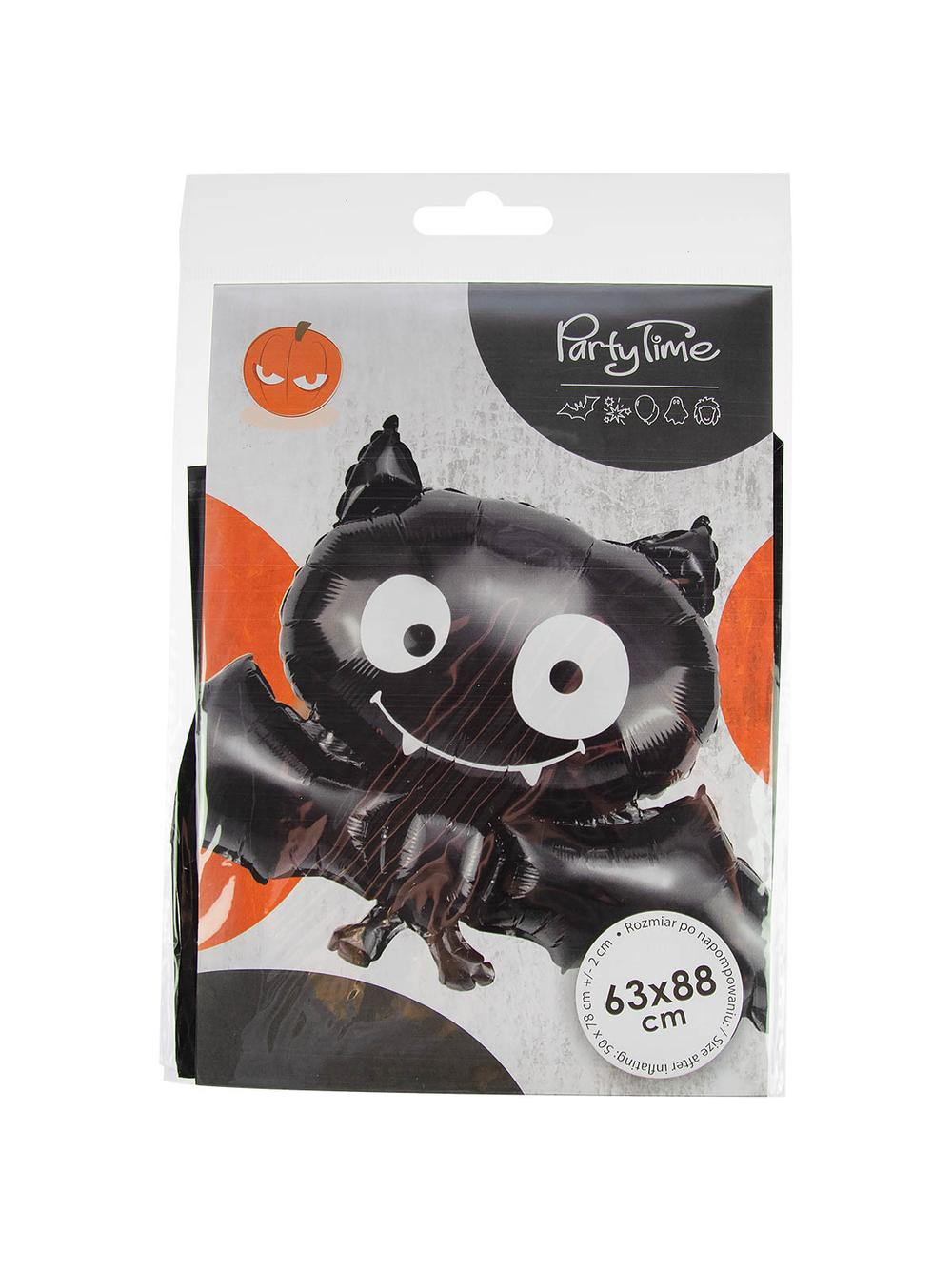 Halloweenowy balon foliowy nietoperz