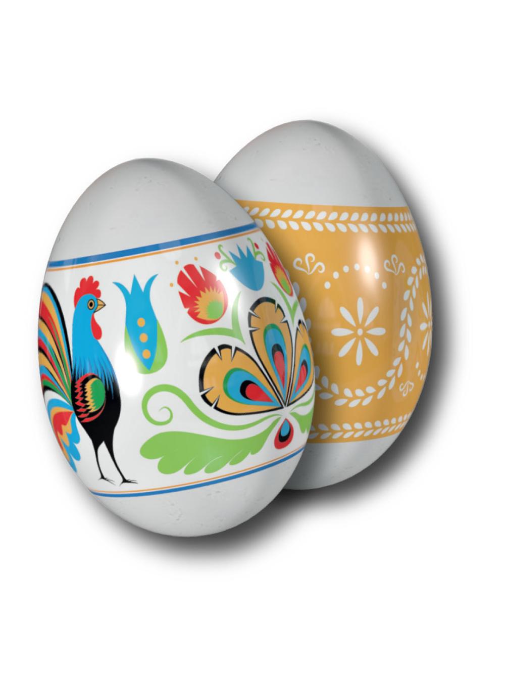 Owijki termokurczliwe na jajka - regionalne (12 szt.)